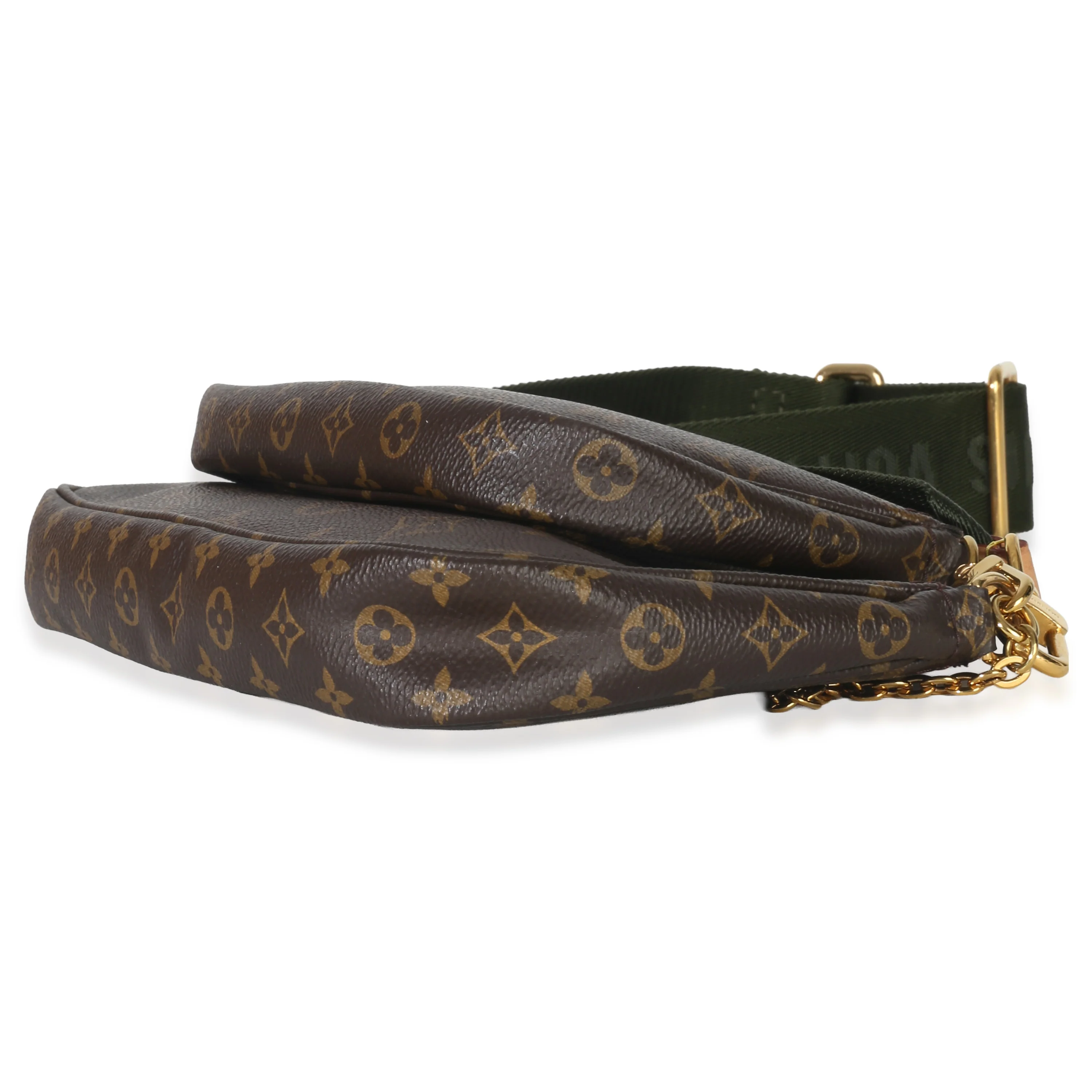 Kaki Monogram Canvas Multi Pochette Accessoires - Image 7
