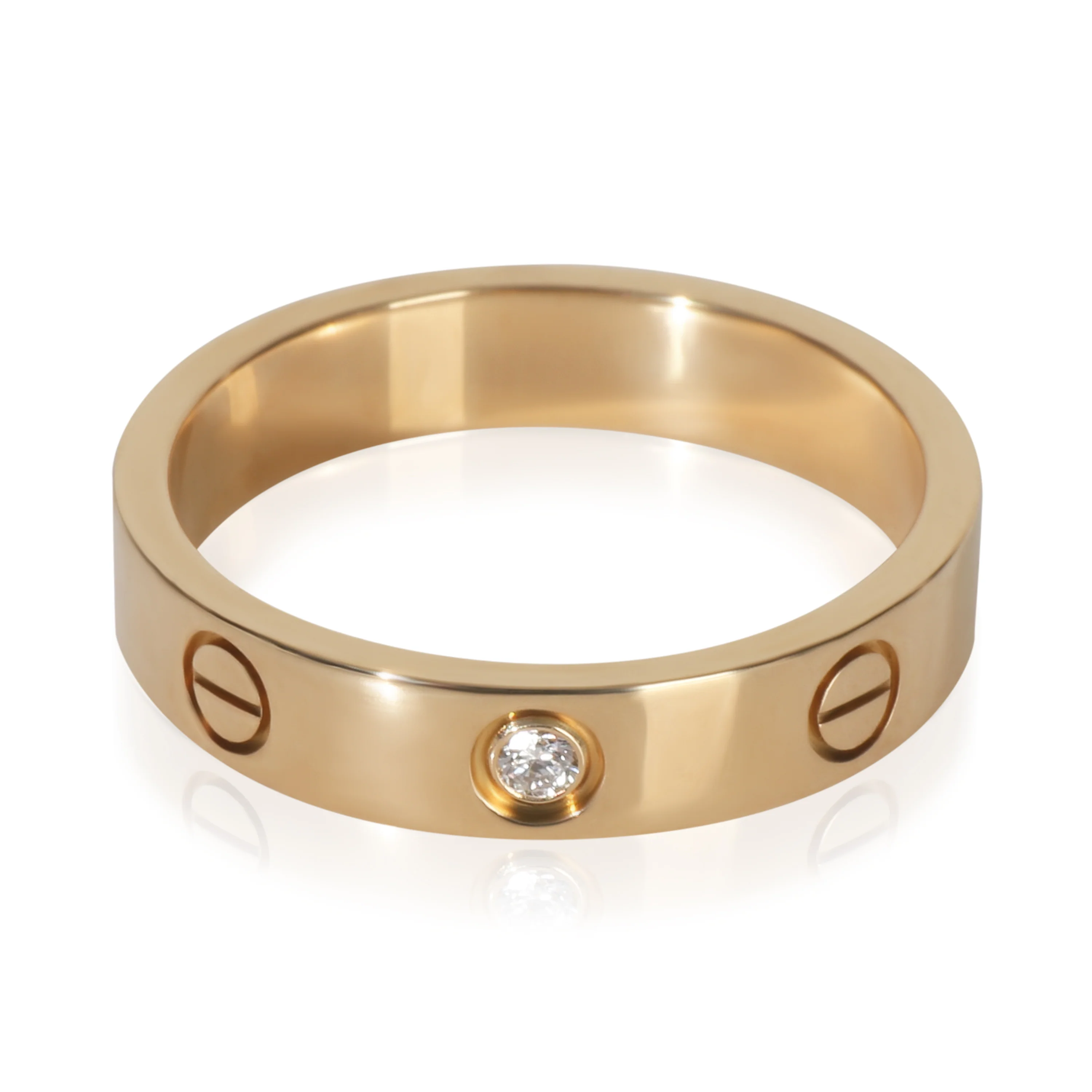 Yellow Gold Small Model Love Ring
