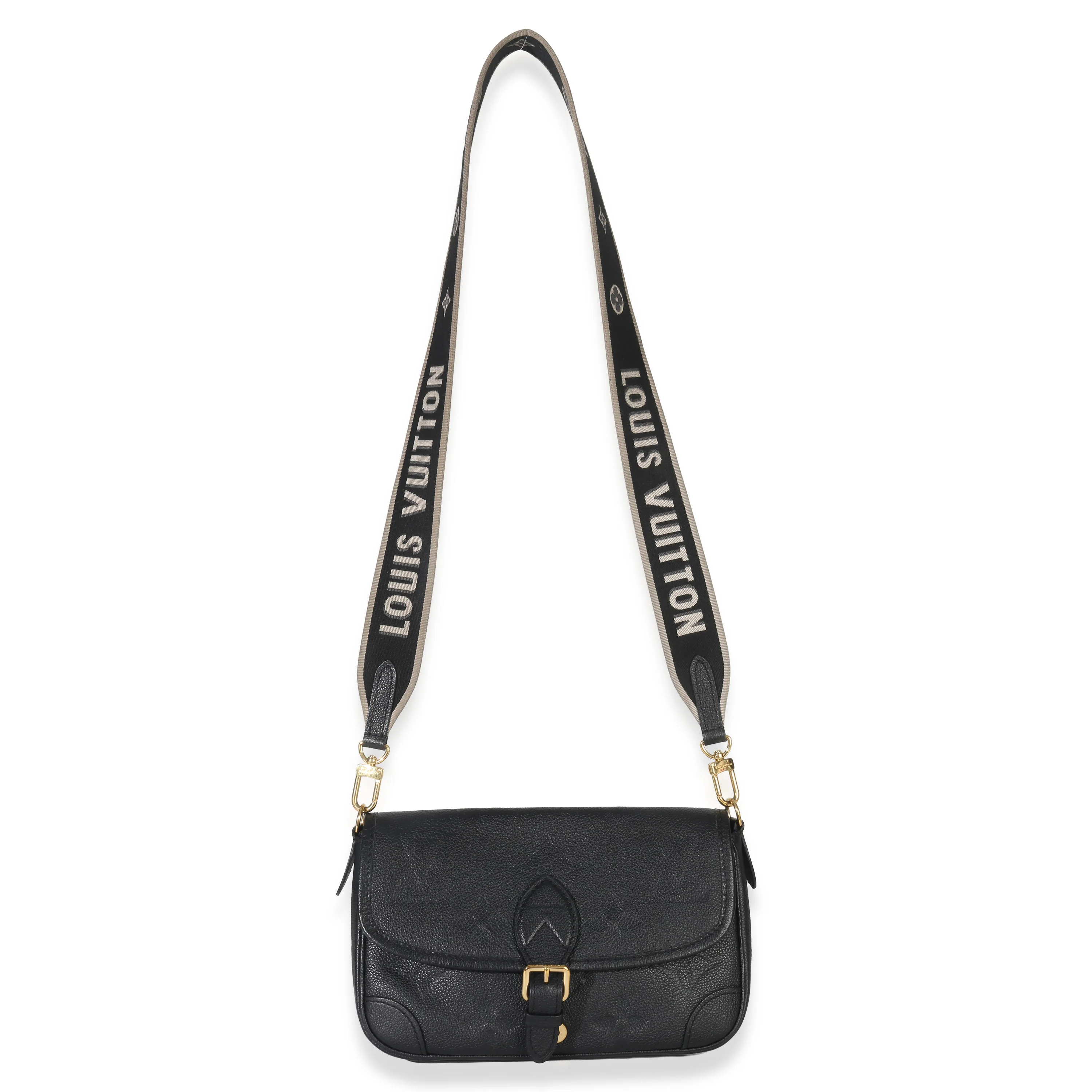 Black Giant Monogram Empreinte Diane Bag - Image 8