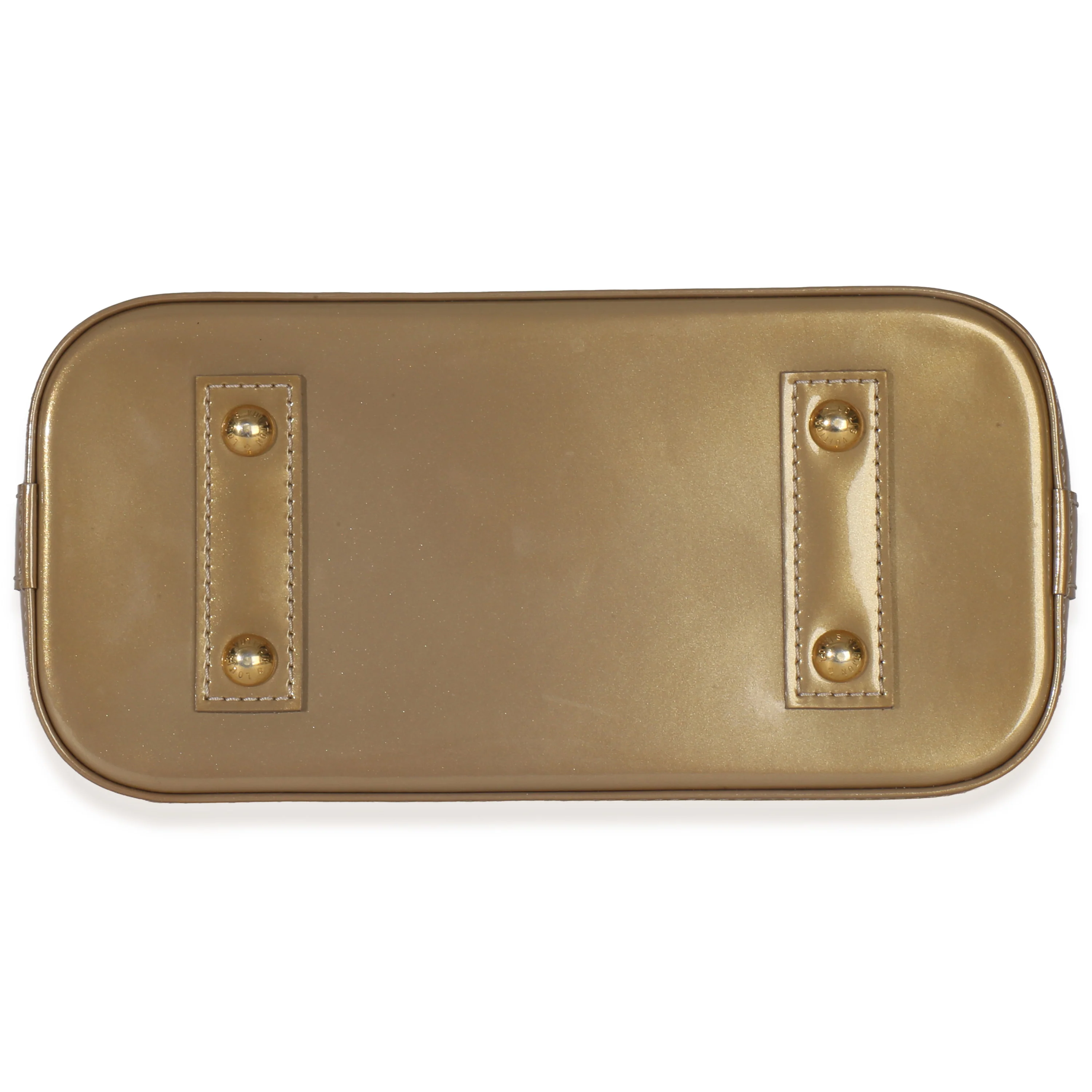 Beige Poudre Monogram Vernis Alma BB - Image 5