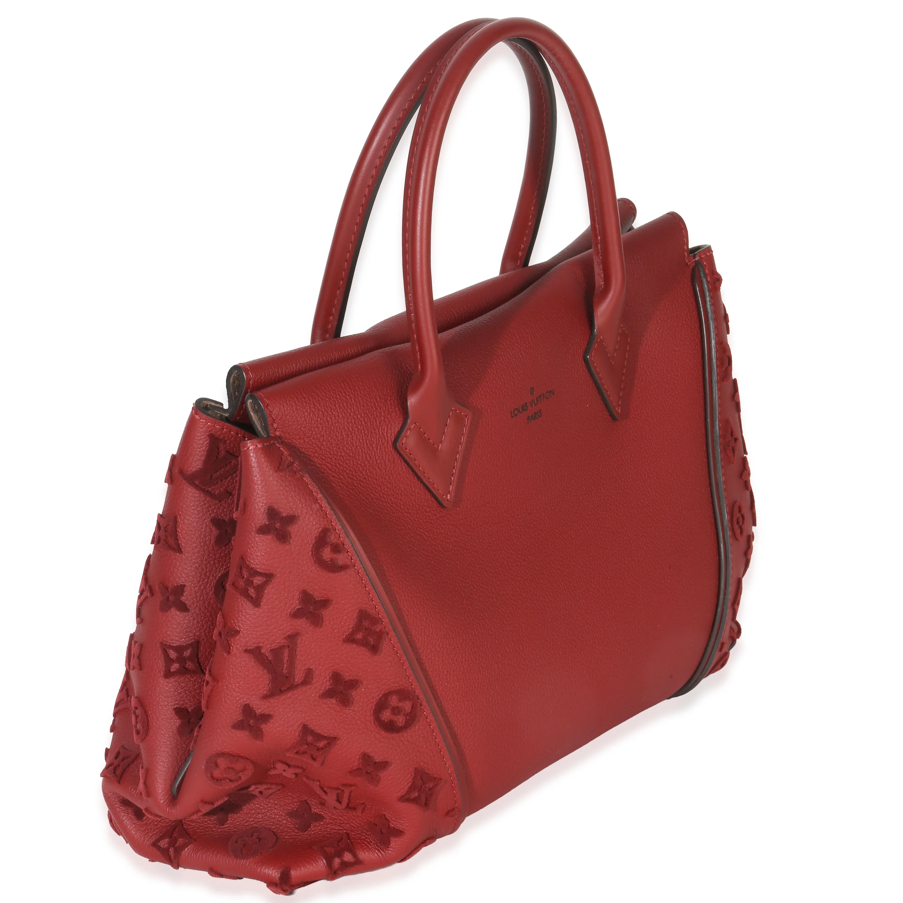Red Tuffetage Veau Cachemire Tote W MM - Image 3