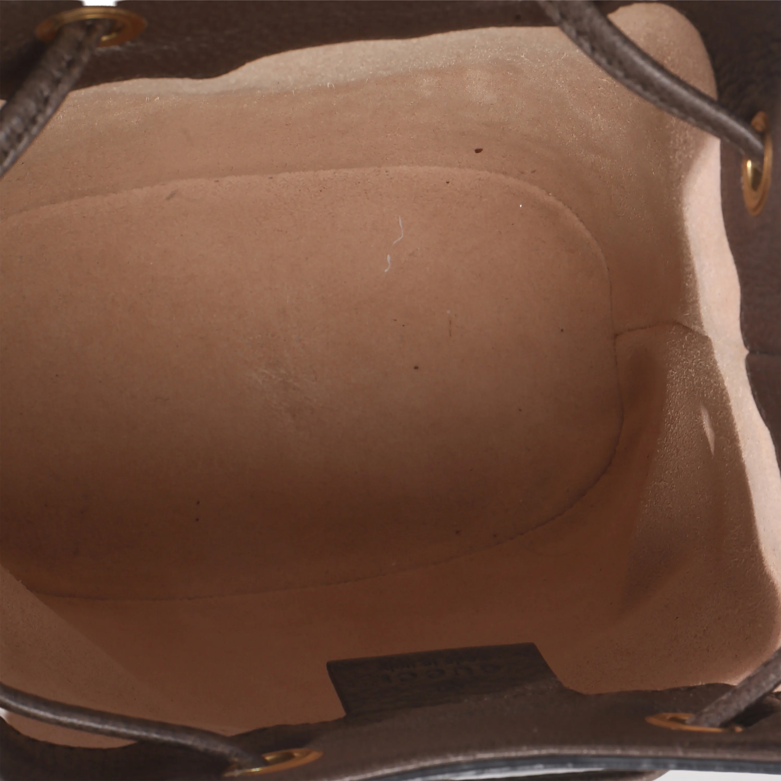 Beige GG Supreme Canvas Ophidia Mini Bucket Bag - Image 9