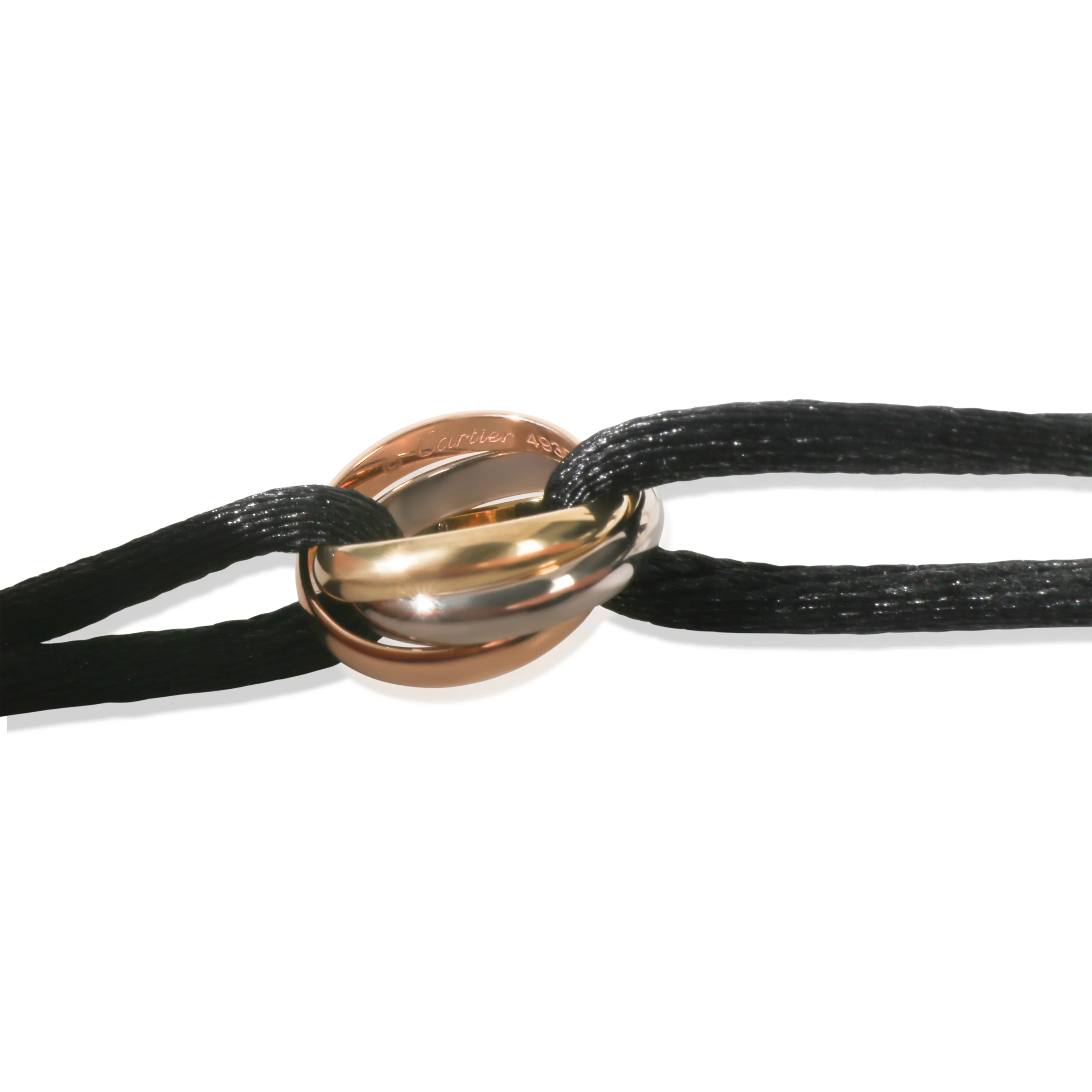 3-Tone Gold  Trinity Bracelet - Image 3