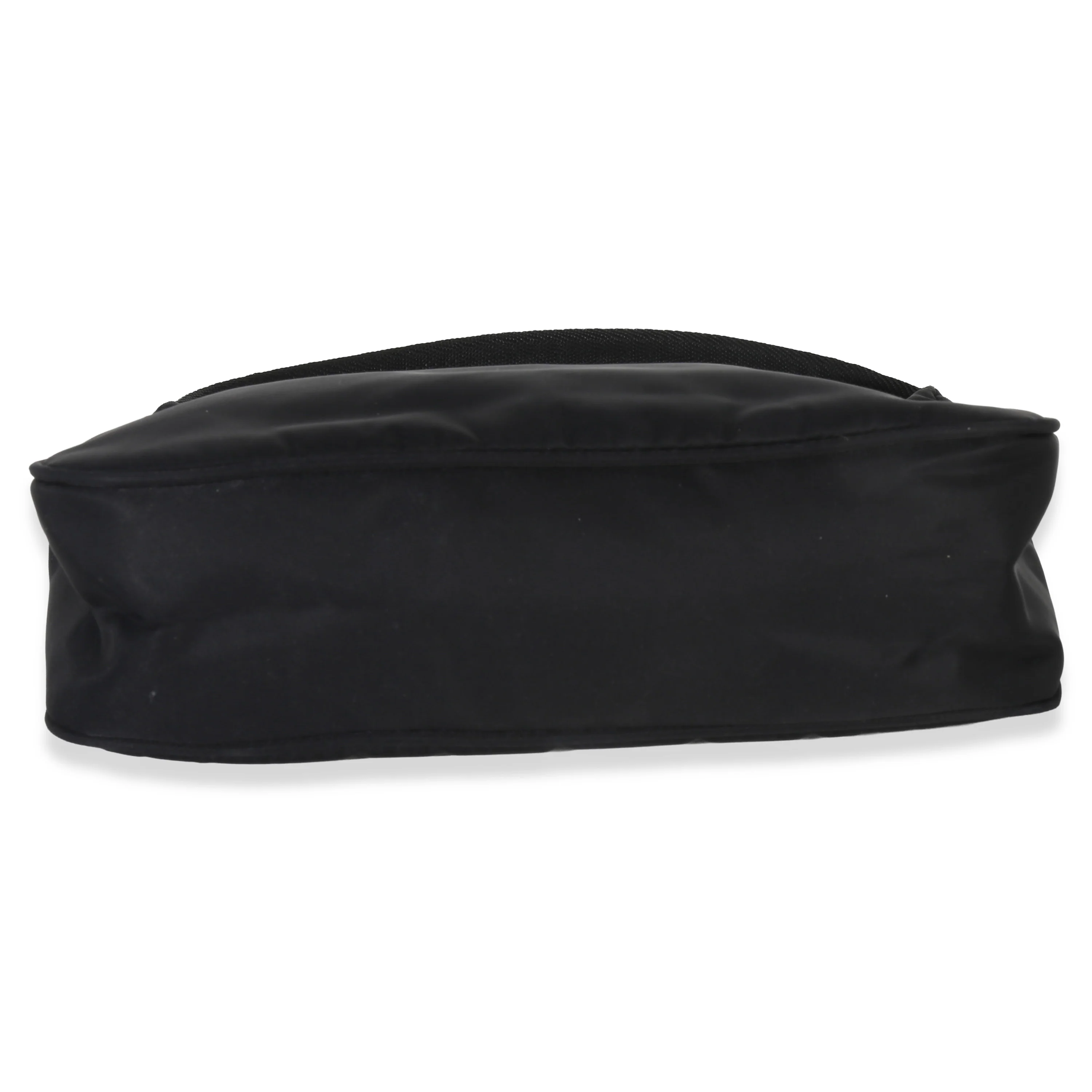 Black Nylon Tessuto Mini Hobo - Image 5