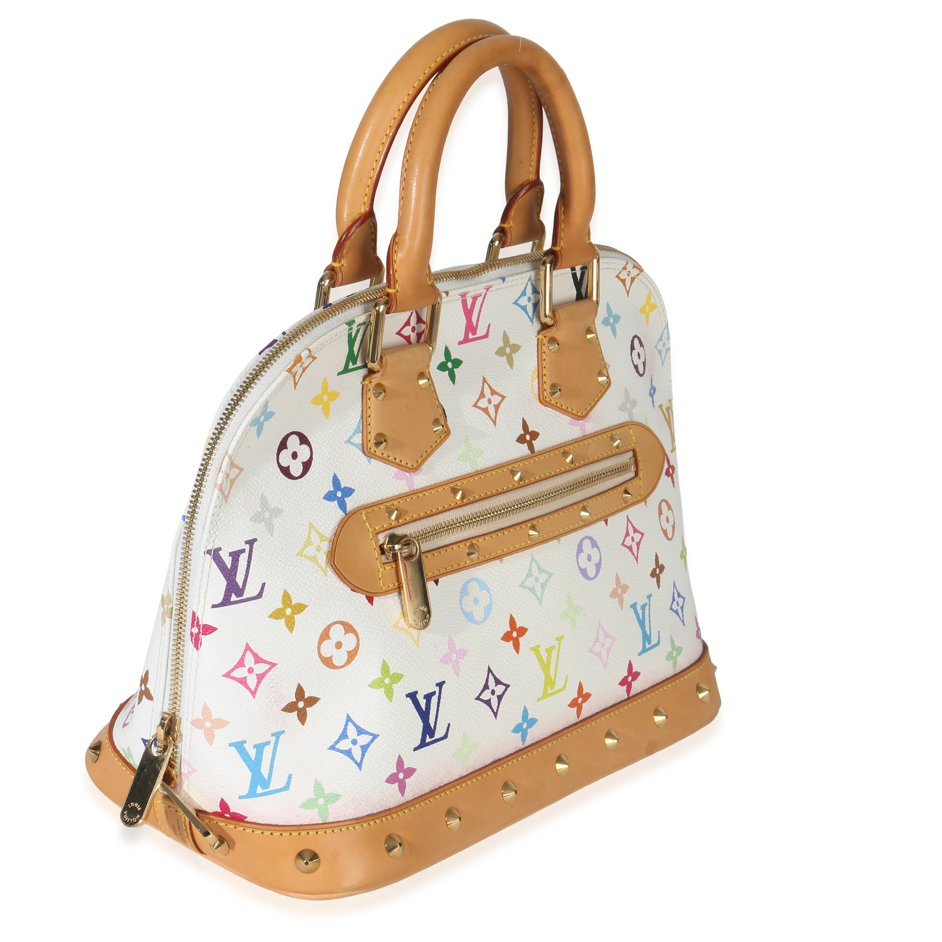 x Murakami White Multicolor Monogram Canvas Alma - Image 3