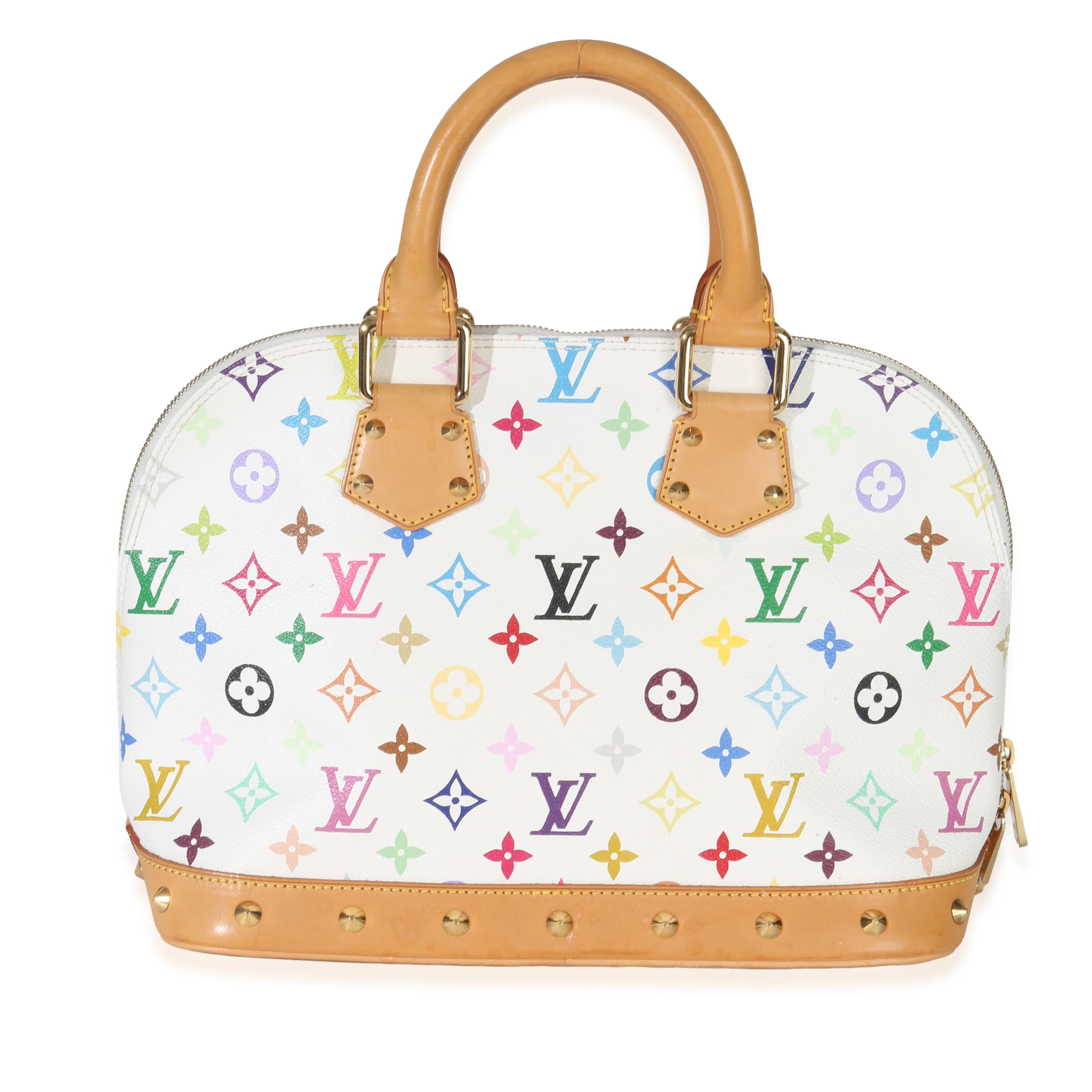 x Murakami White Multicolor Monogram Canvas Alma - Image 5