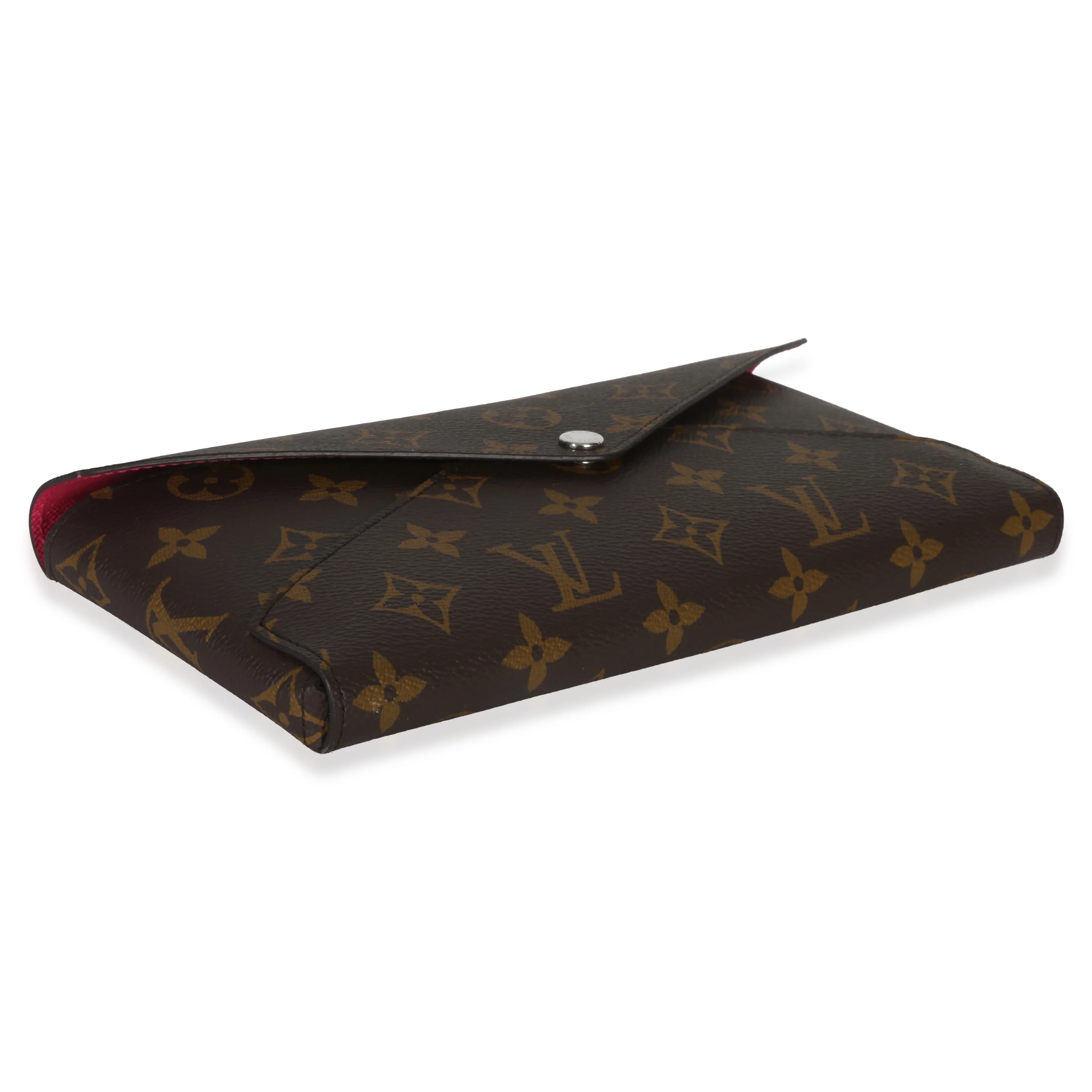 Pondichery Pink Monogram Canvas Kirigami Organizer Wallet - Image 6