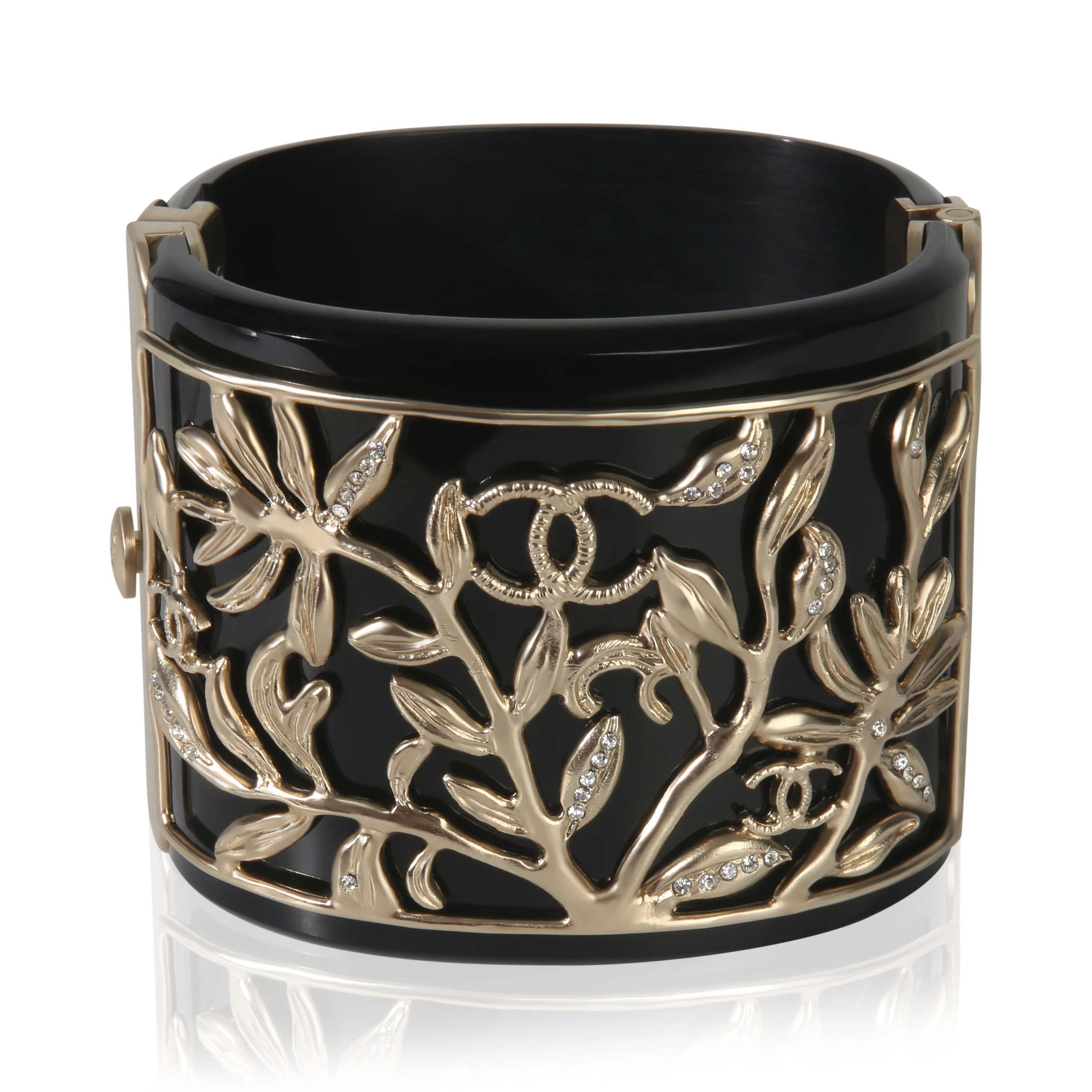 2009 Wide Resin & Strass Bracelet