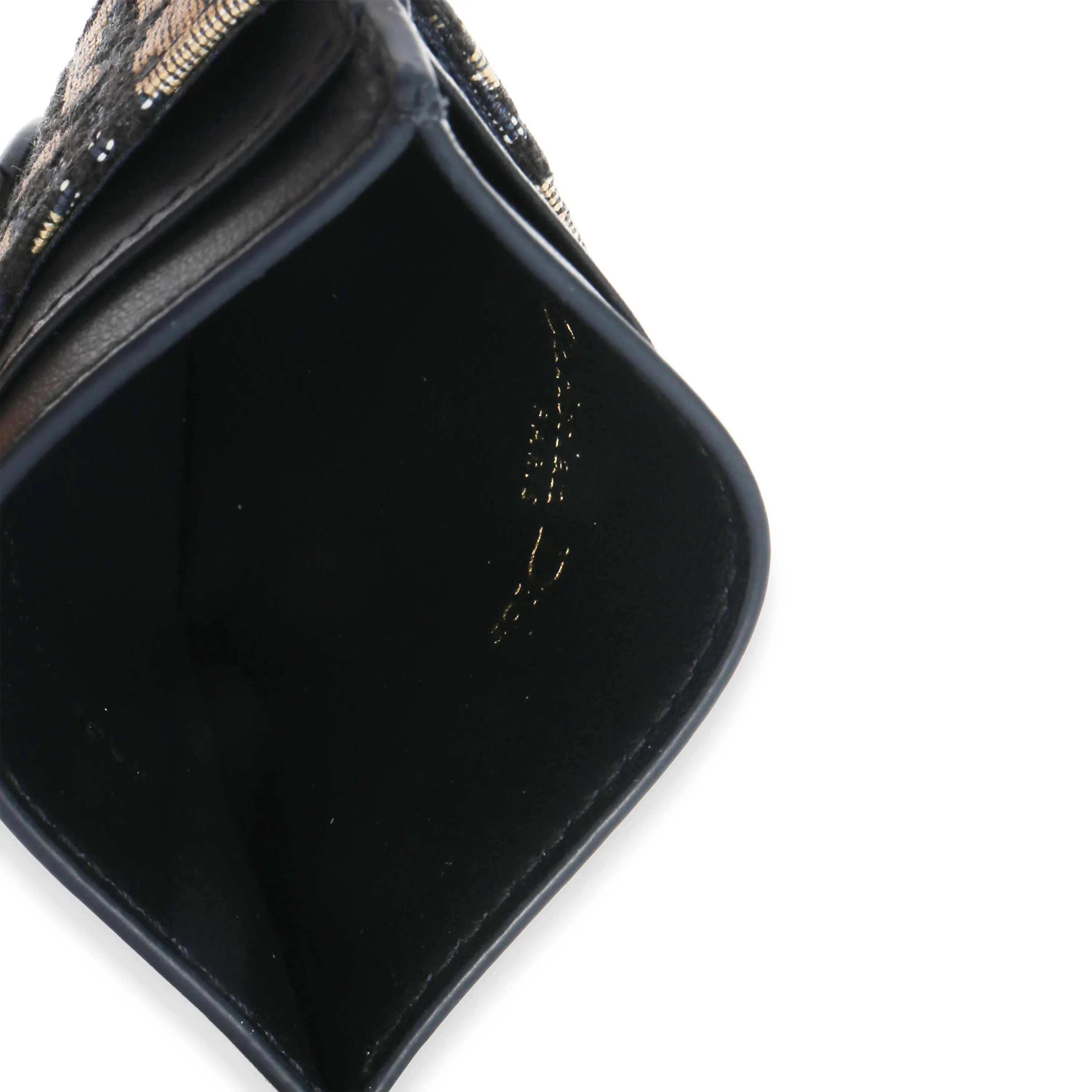 Navy Oblique Logo Card Holder - Image 8
