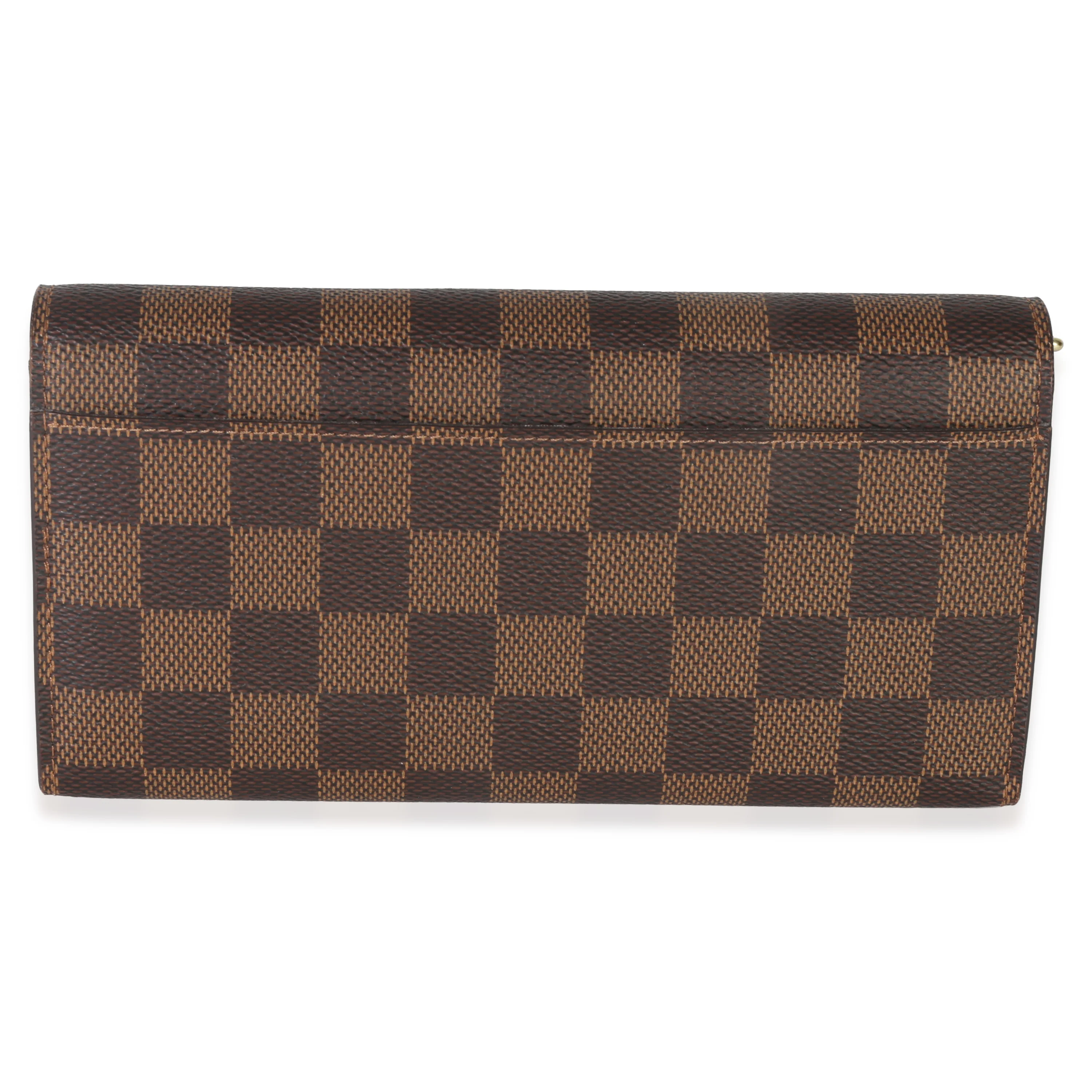 Damier Ebene Canvas Sarah Wallet - Image 4