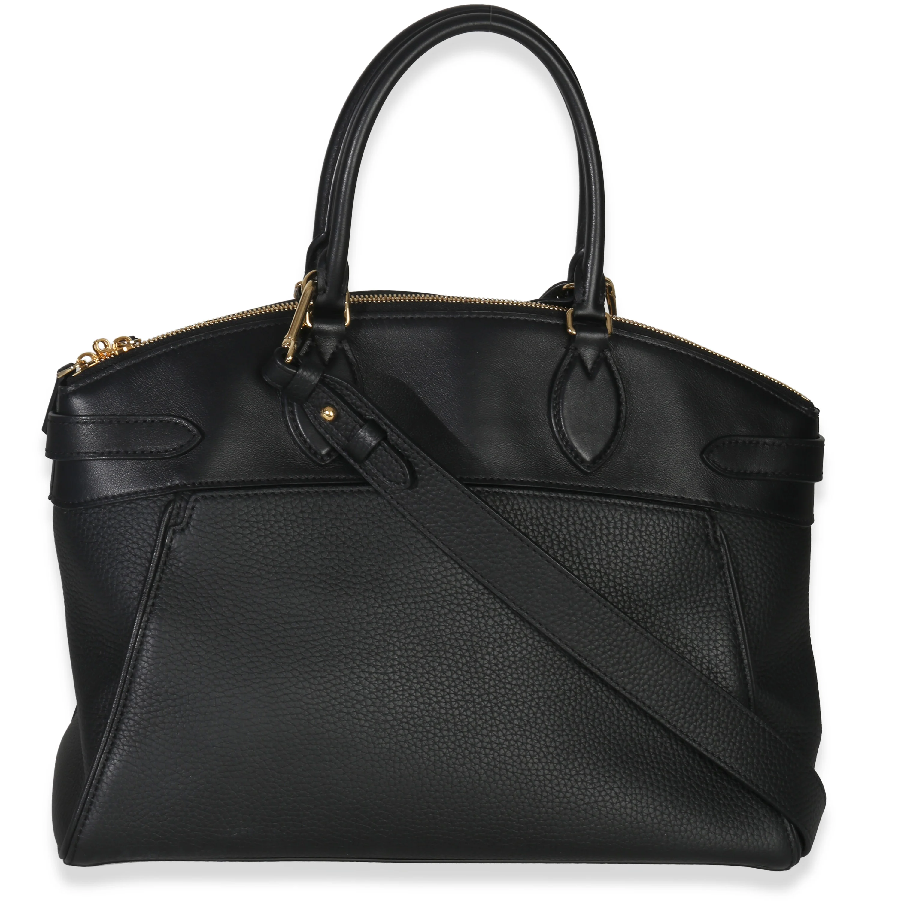 Black Grained Calfskin Monogram Vendome MM - Image 4