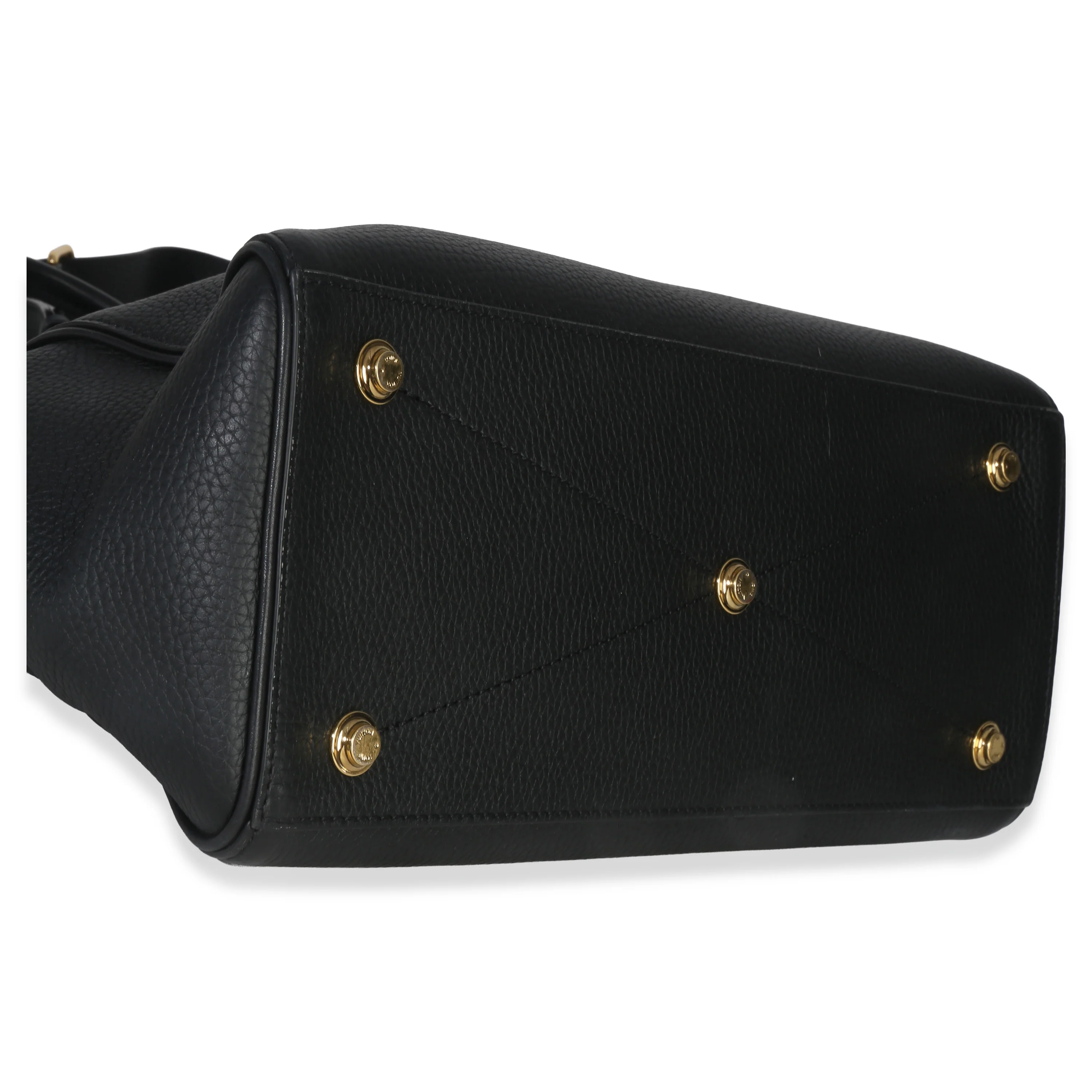 Black Grained Calfskin Monogram Vendome MM - Image 6