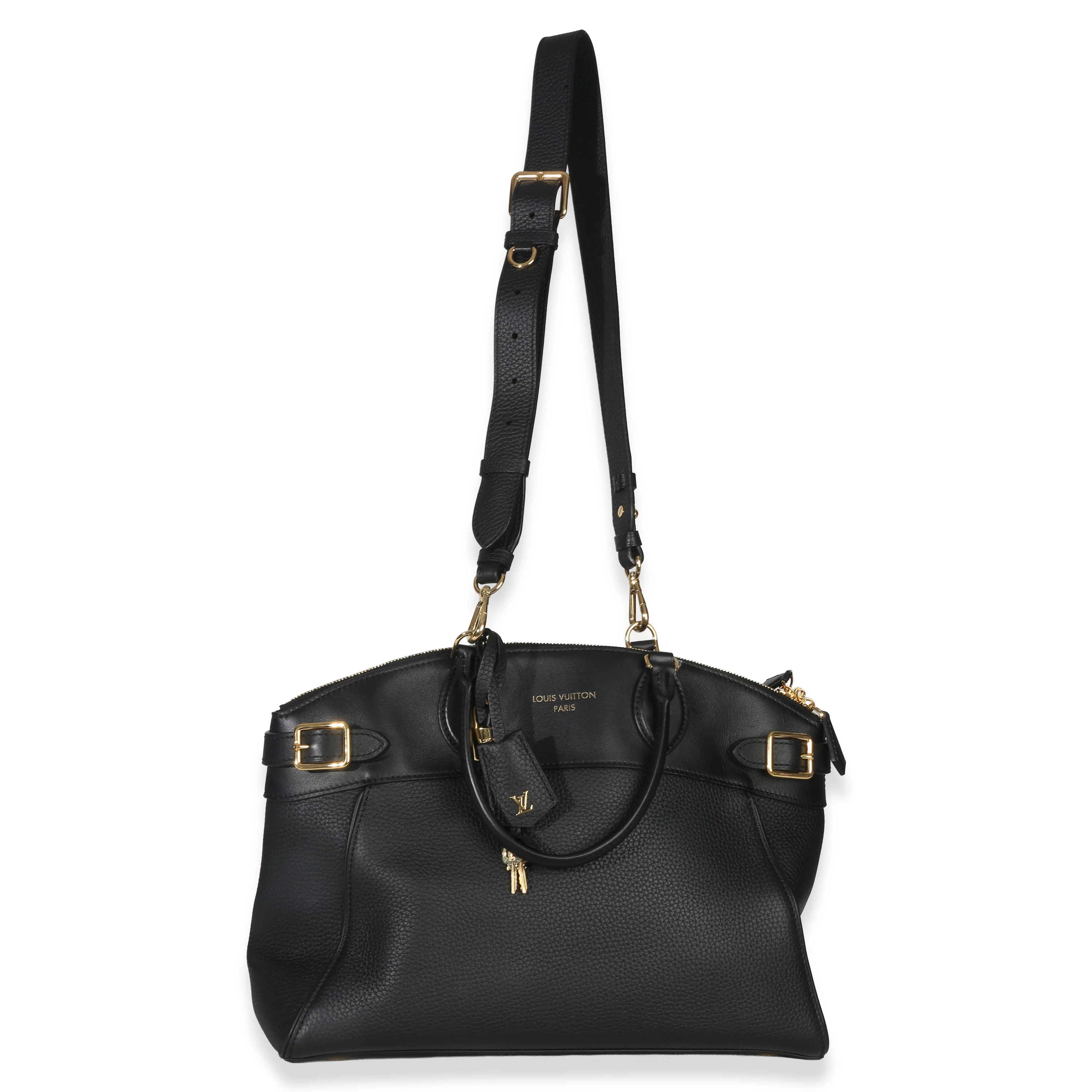 Black Grained Calfskin Monogram Vendome MM - Image 8