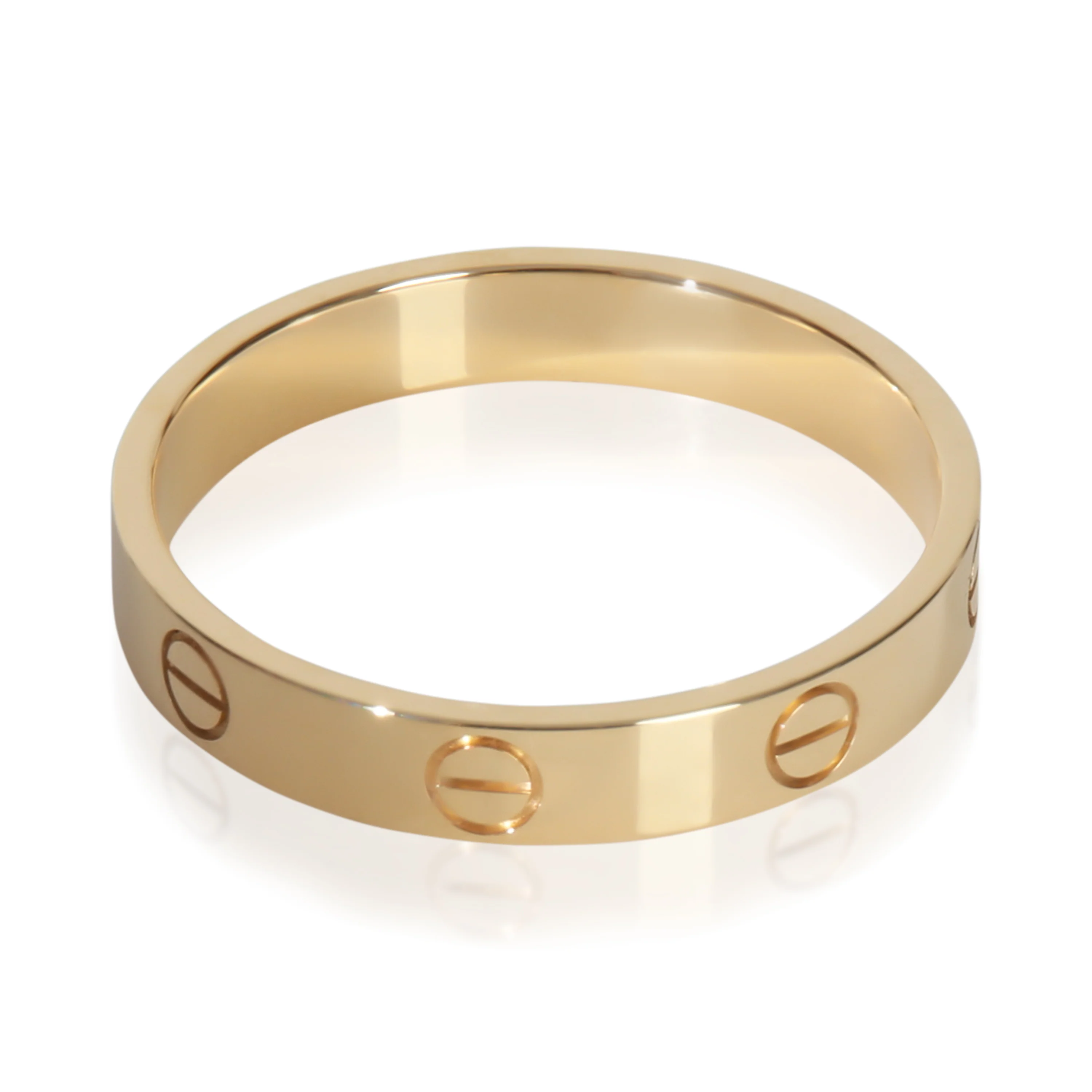 Yellow Gold  Small Model Love Ring - Image 3