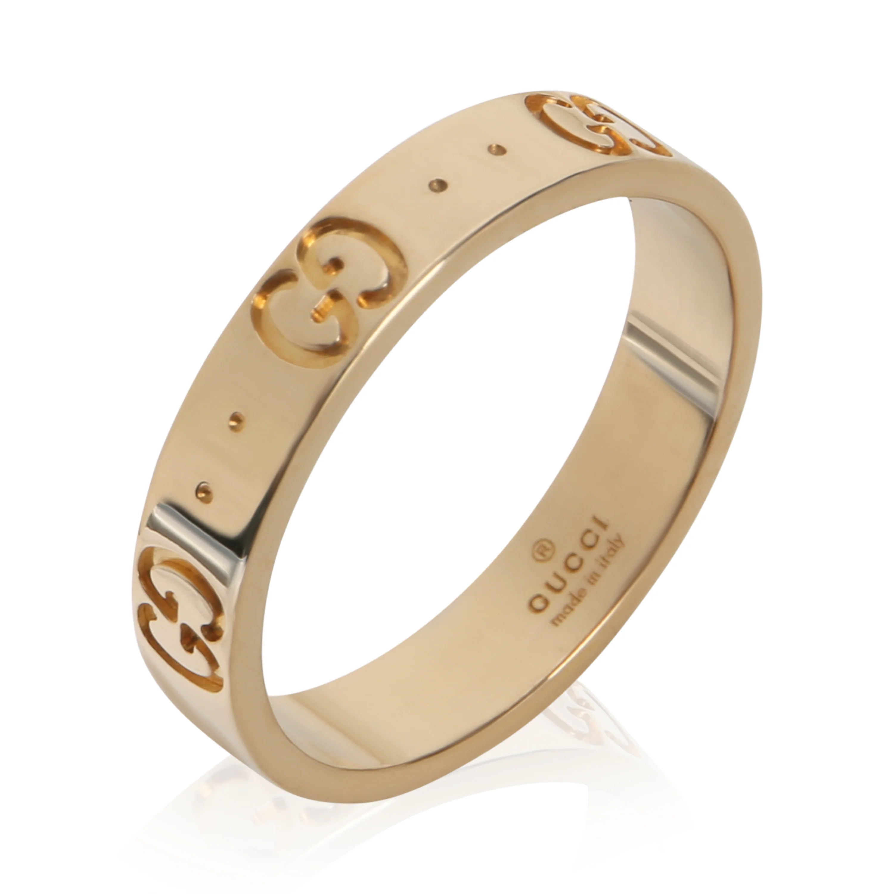 Yellow Gold  Icon Ring - Image 4