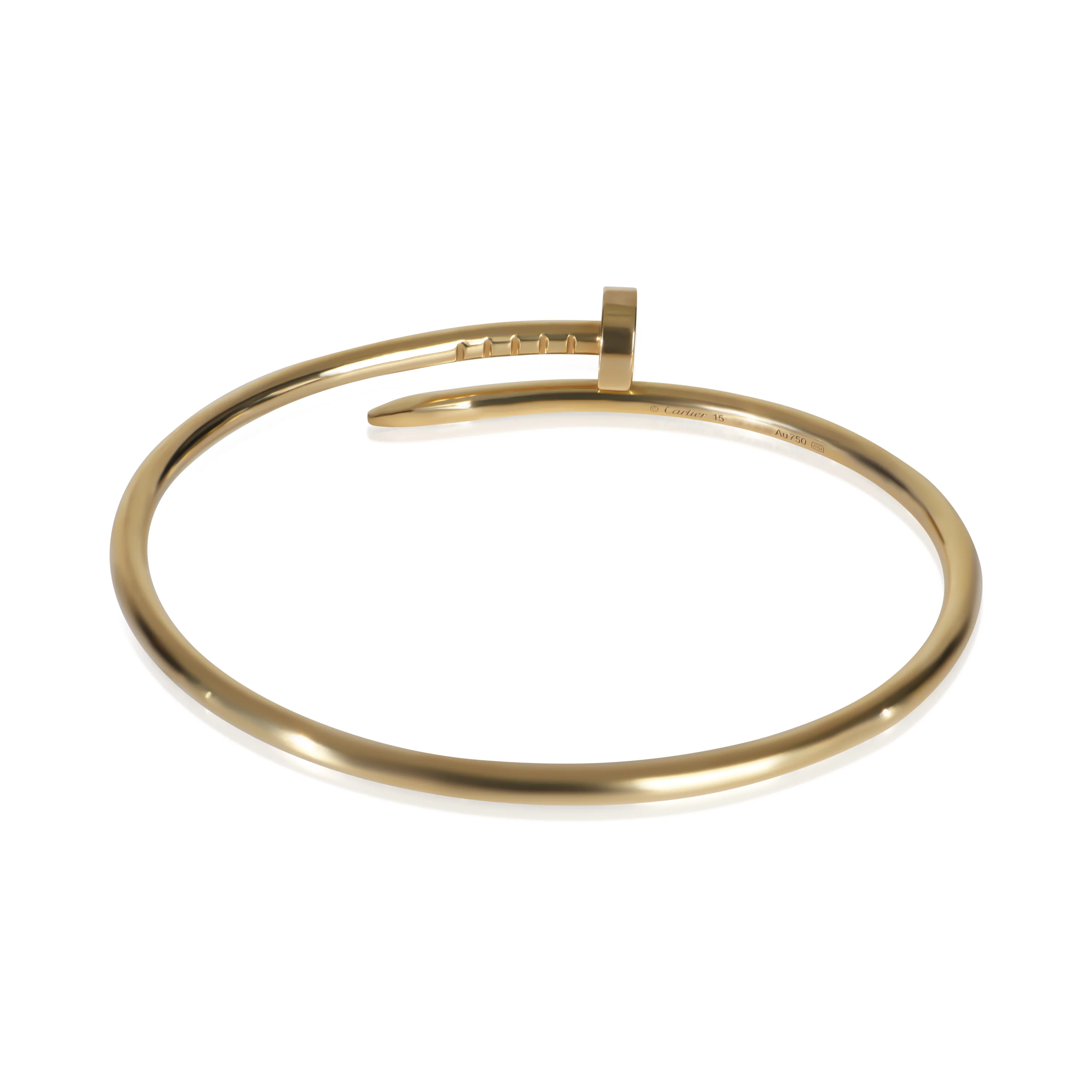 Yellow Gold Small Model Juste Un Clou Bracelet - Image 3