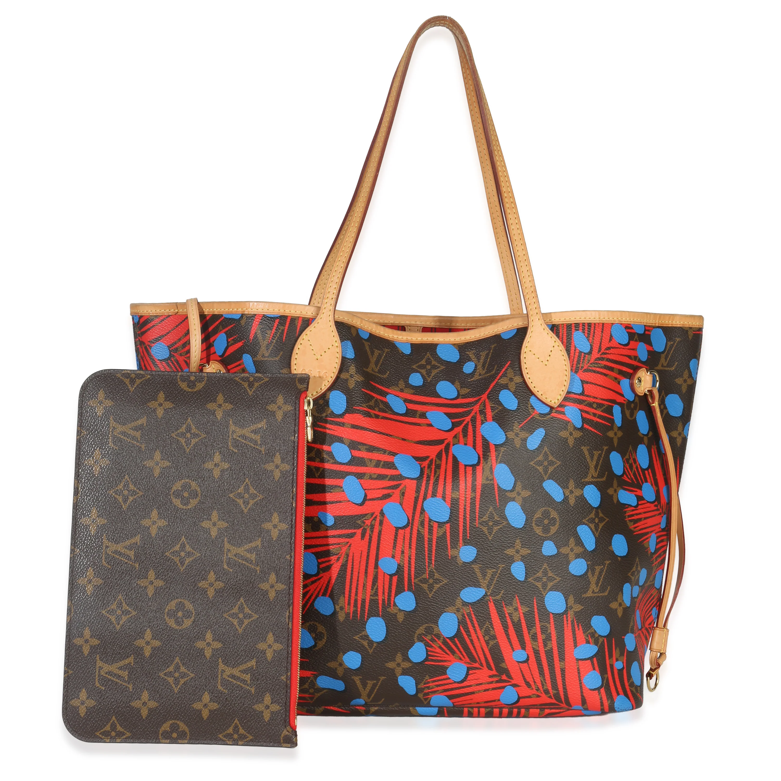 Monogram Canvas Jungle Dots Neverfull MM