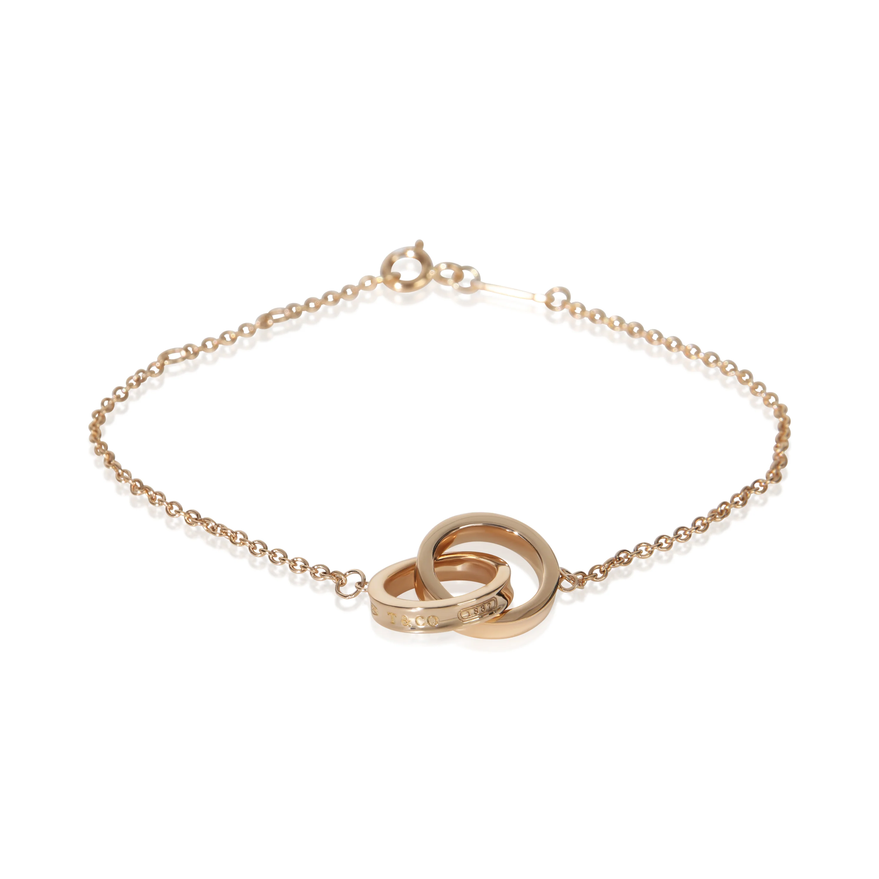 Rose Gold 1837 Interlocking Circle Bracelet