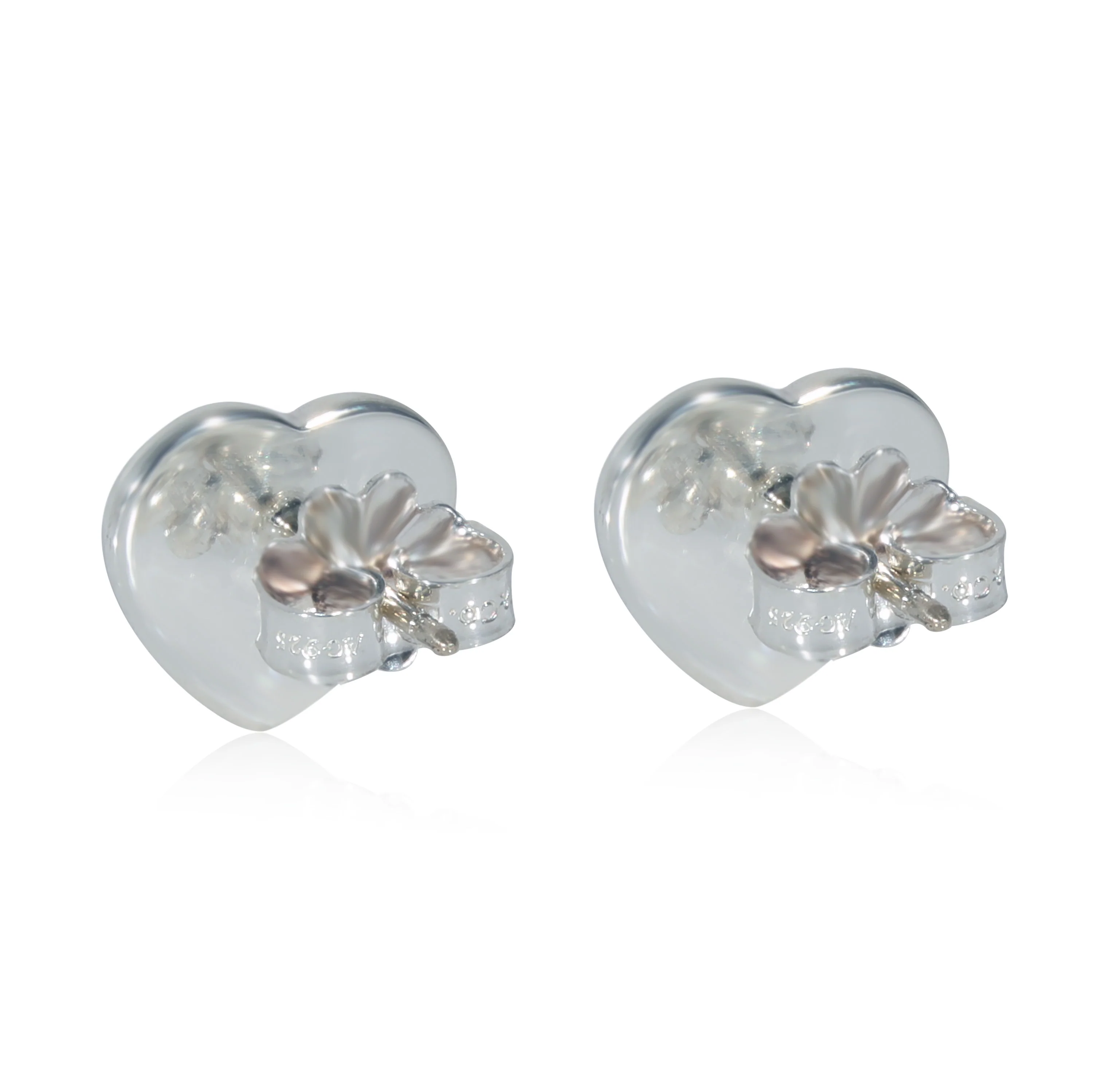 Sterling Silver Return To Tiffany Heart Earrings - Image 3
