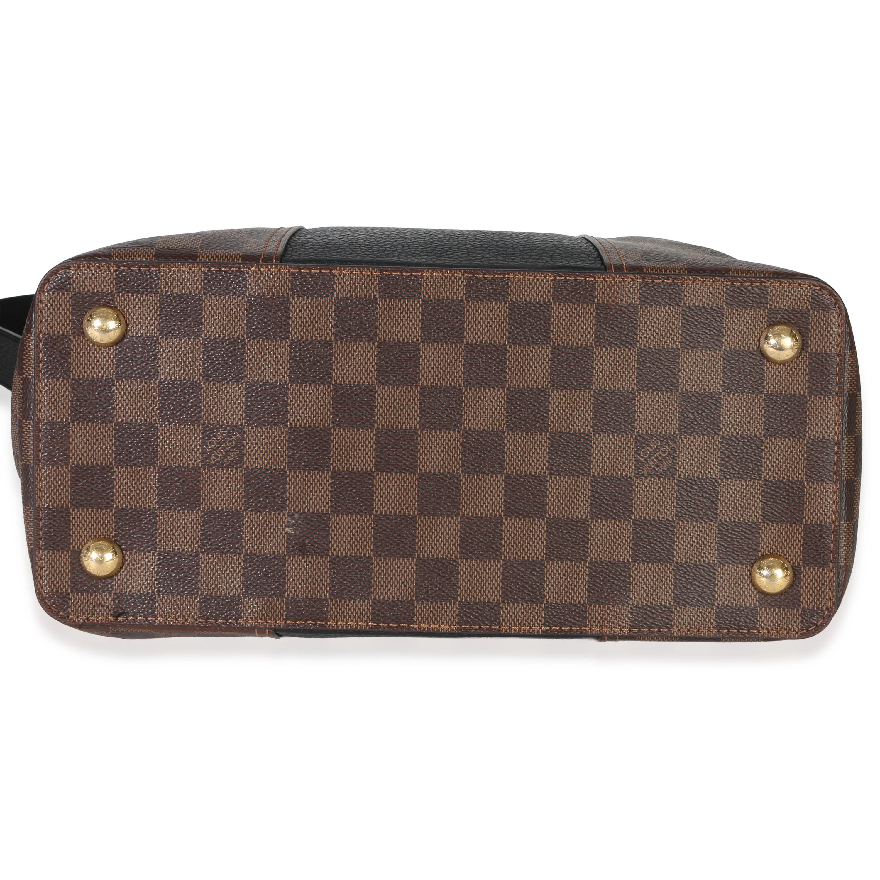 Canvas Damier Ebene Taurillon Jersey Tote - Image 5
