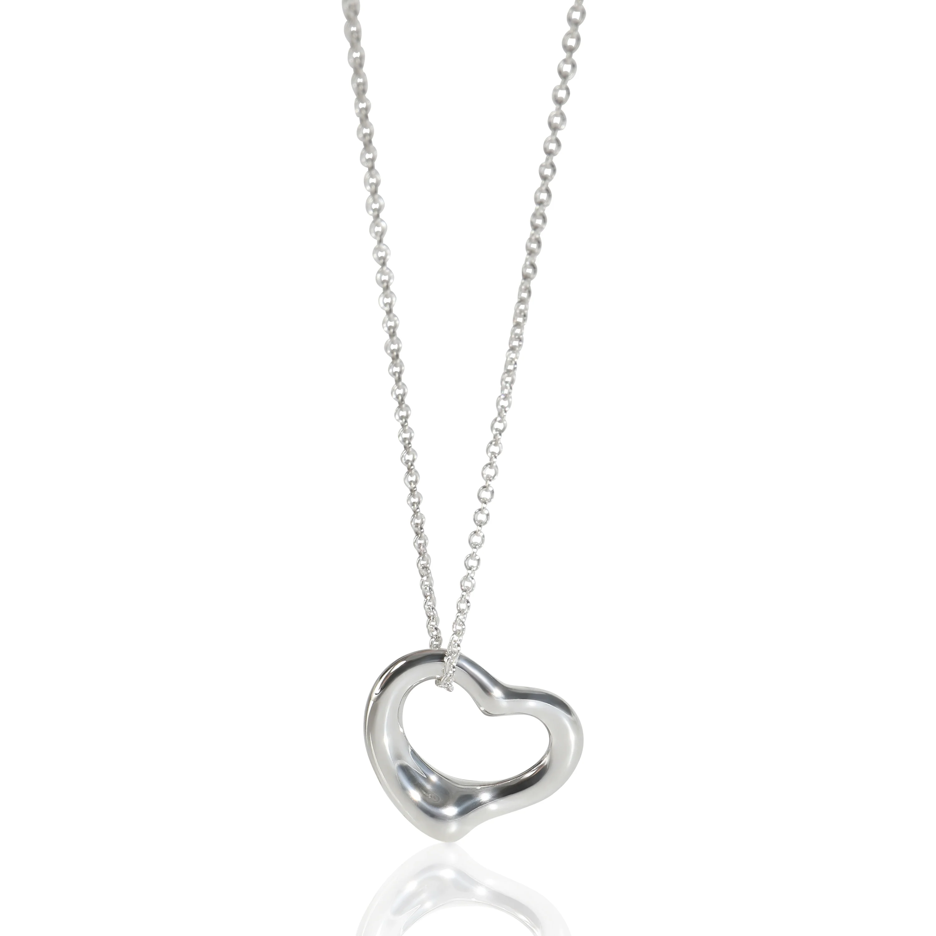 Sterling Silver Open Heart Pendant