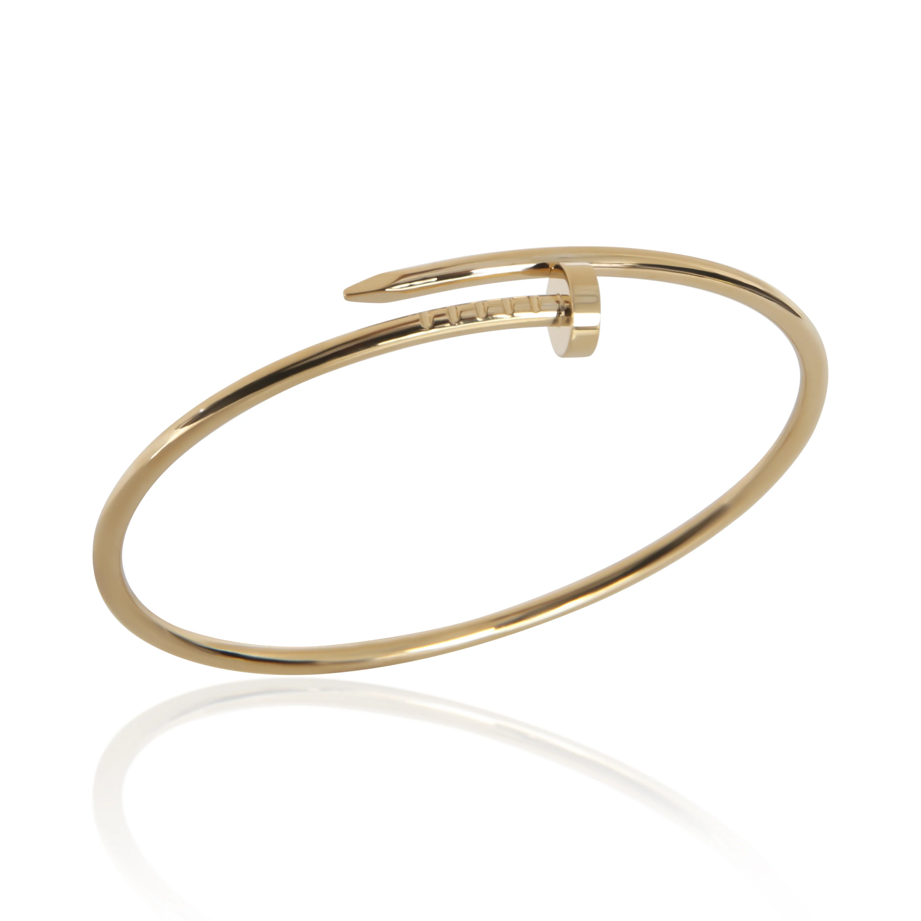 Yellow Gold  Small Model Juste Un Clou Bracelet - Image 4