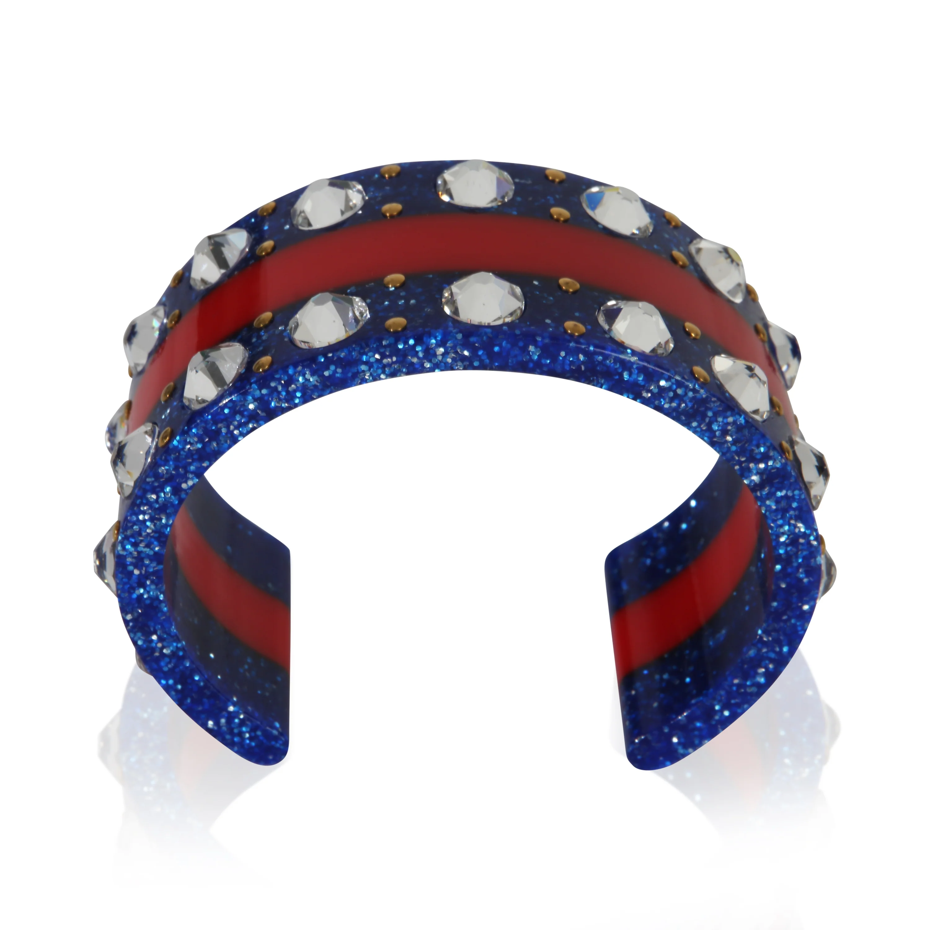 Crystal Cuff Bracelet - Image 4