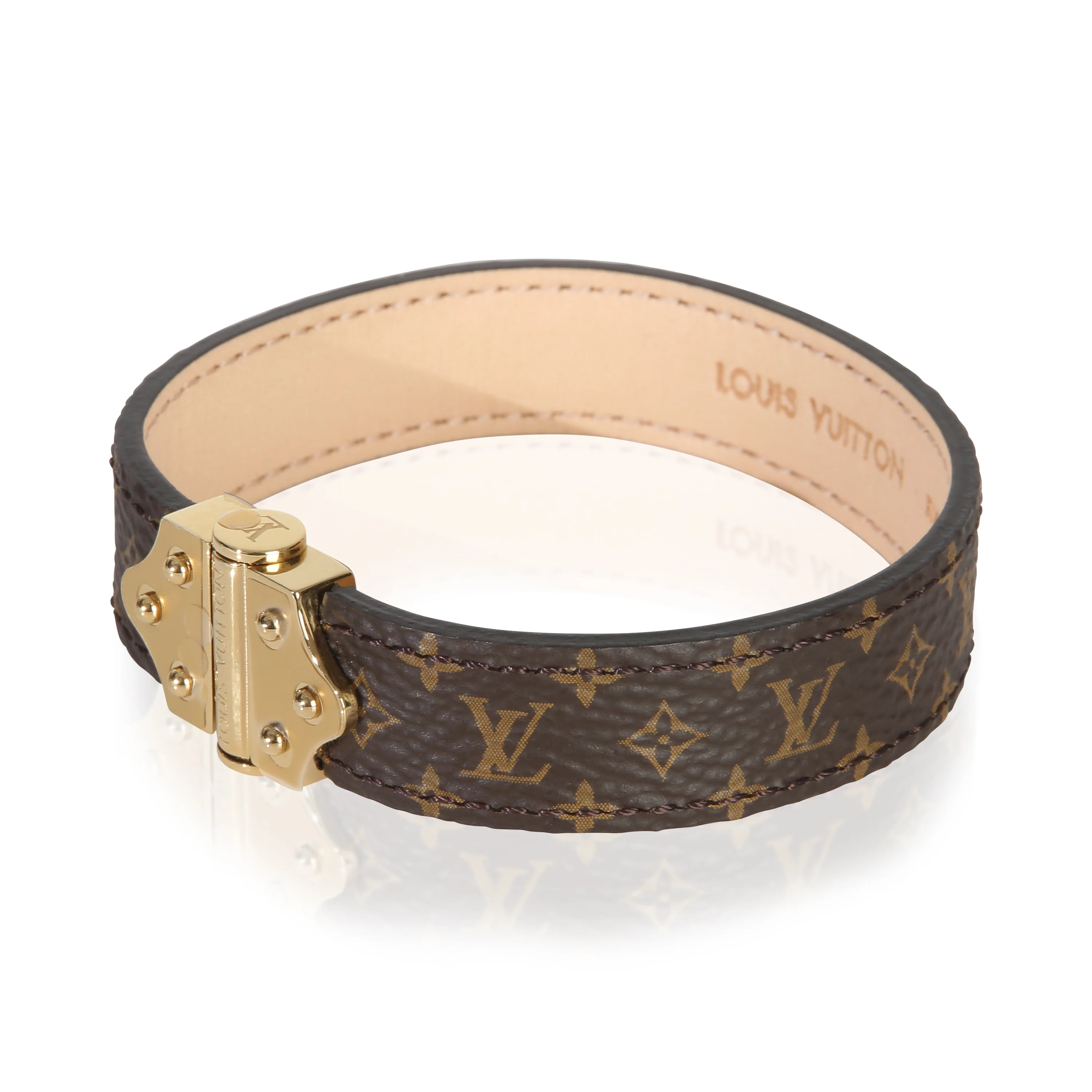 Gold-Plated Nano Monogram Bracelet - Image 2