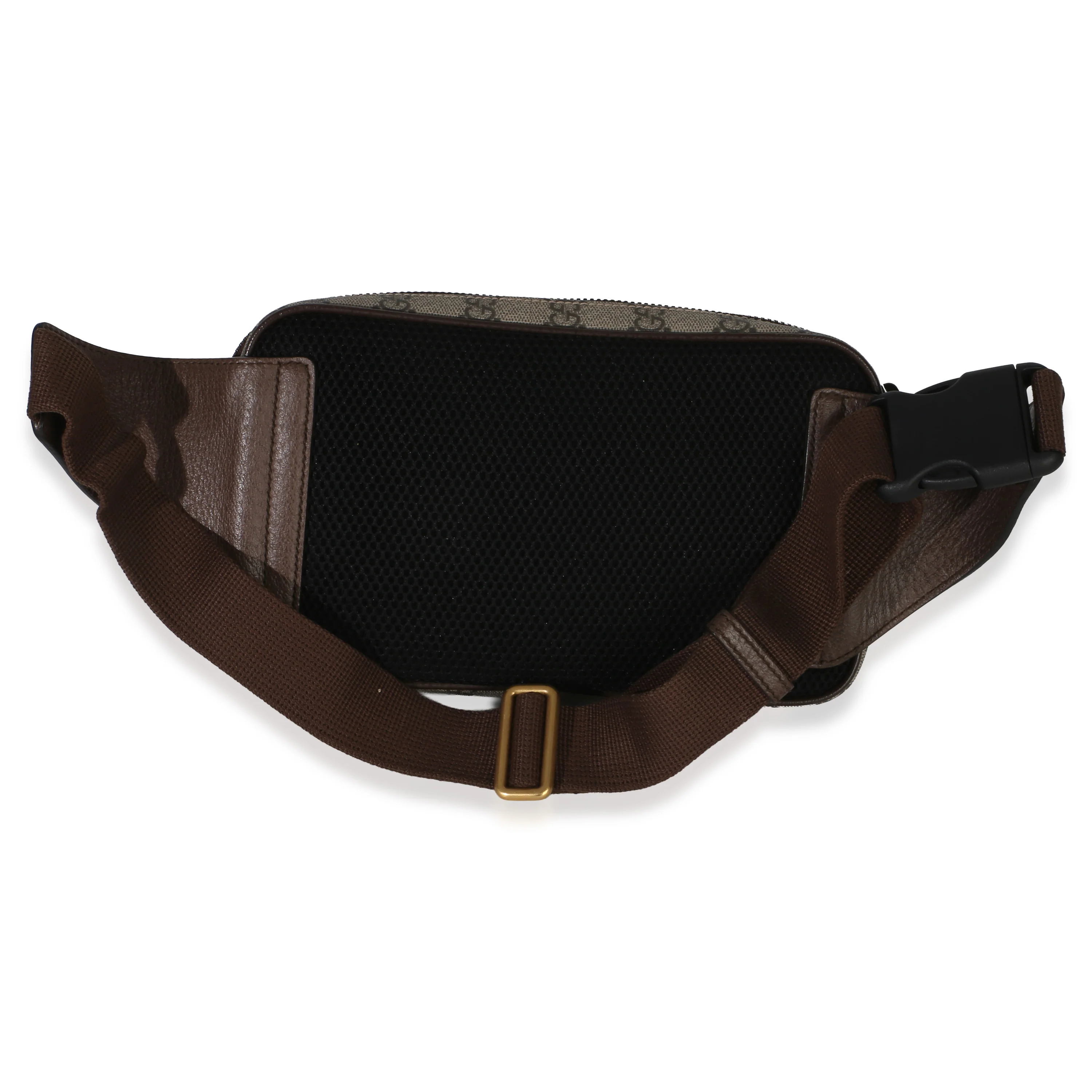 Brown Soft GG Supreme Monogram Medium Ophidia Belt Bag - Image 4