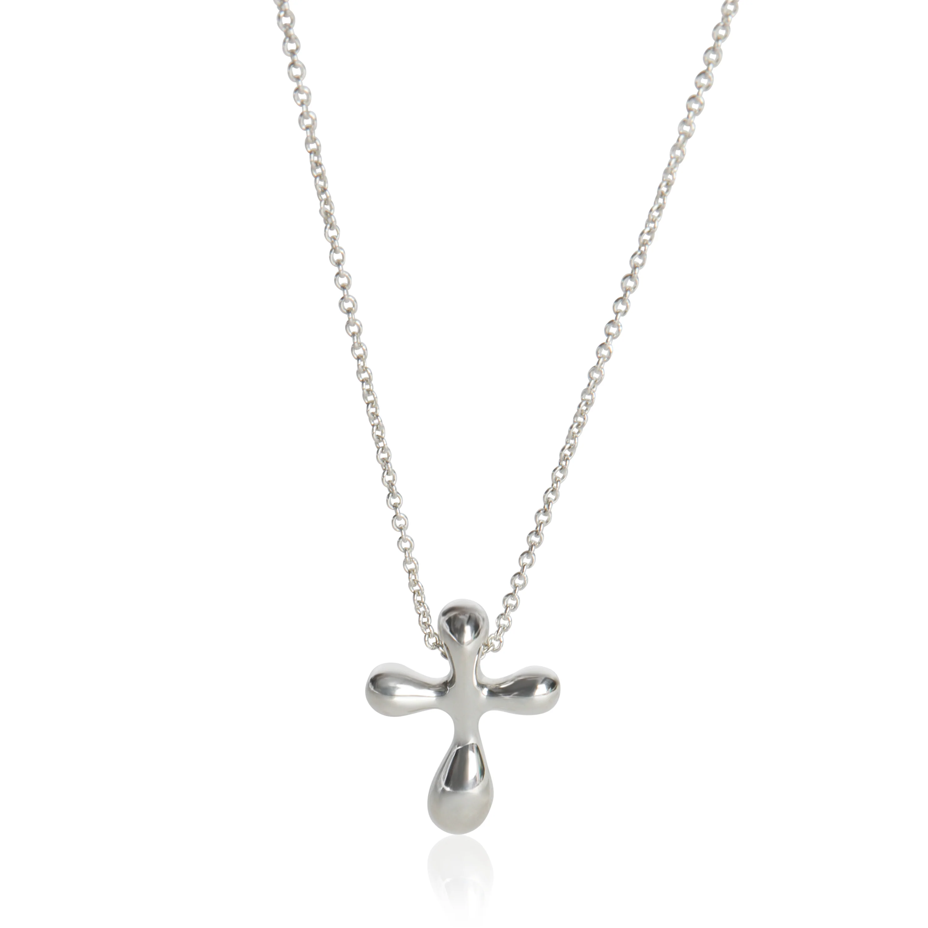 Sterling Silver Elsa Peretti Cross Pendant