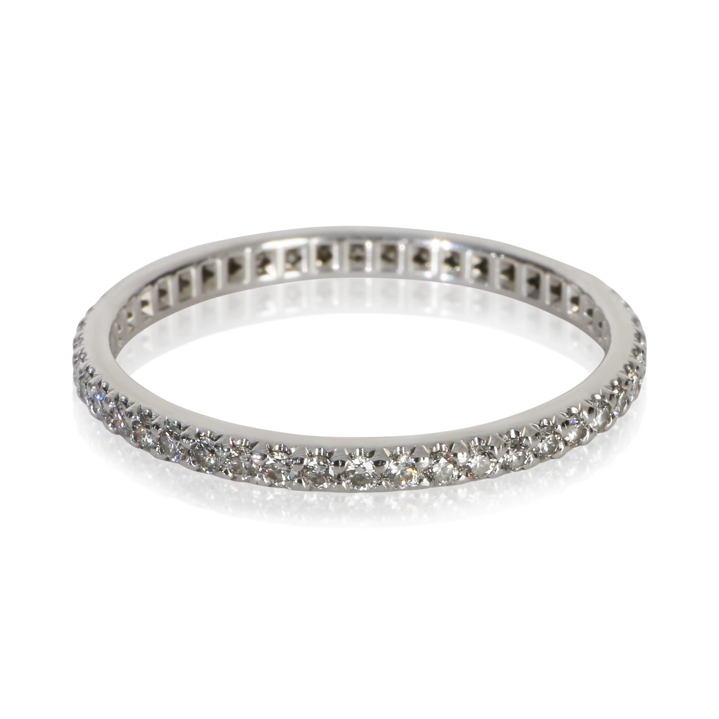 Platinum Diamond Tiffany Forever Band - Image 3