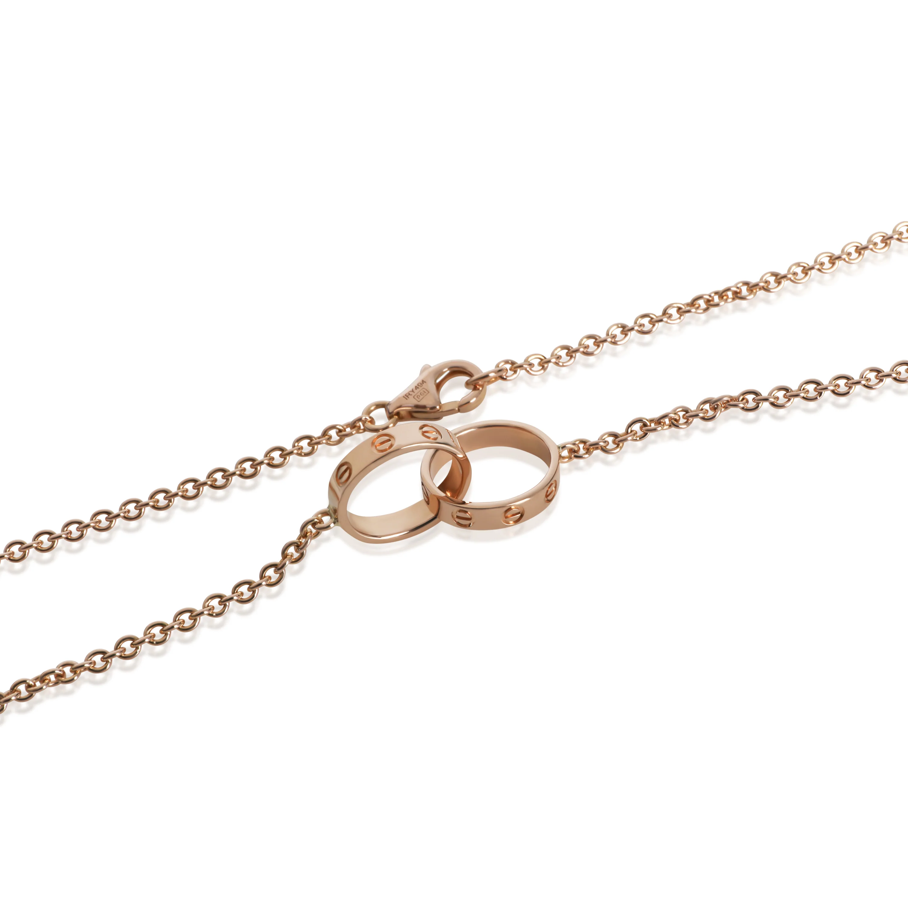Rose Gold Love Necklace - Image 2