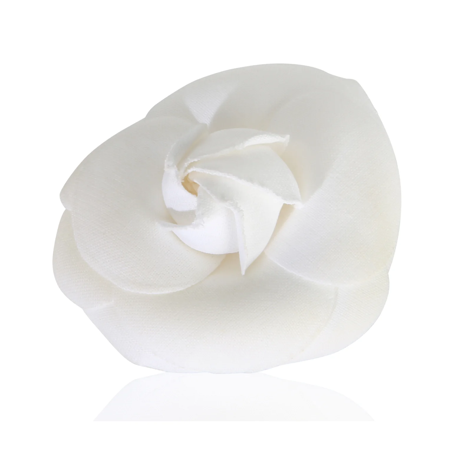 Gold-Plated Vintage Camelia Brooch - Image 2