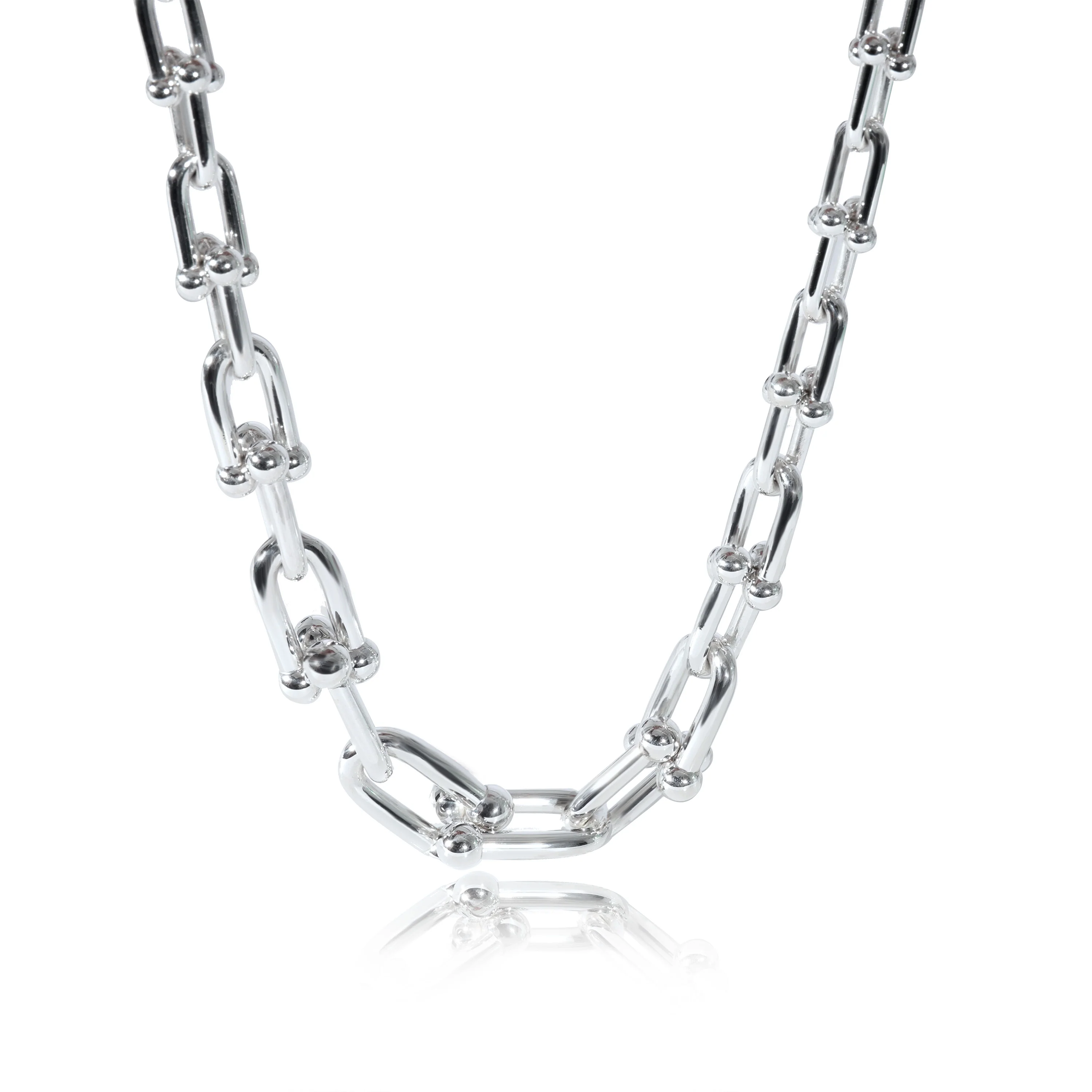 Sterling Silver HardWear Graduating Link Necklace