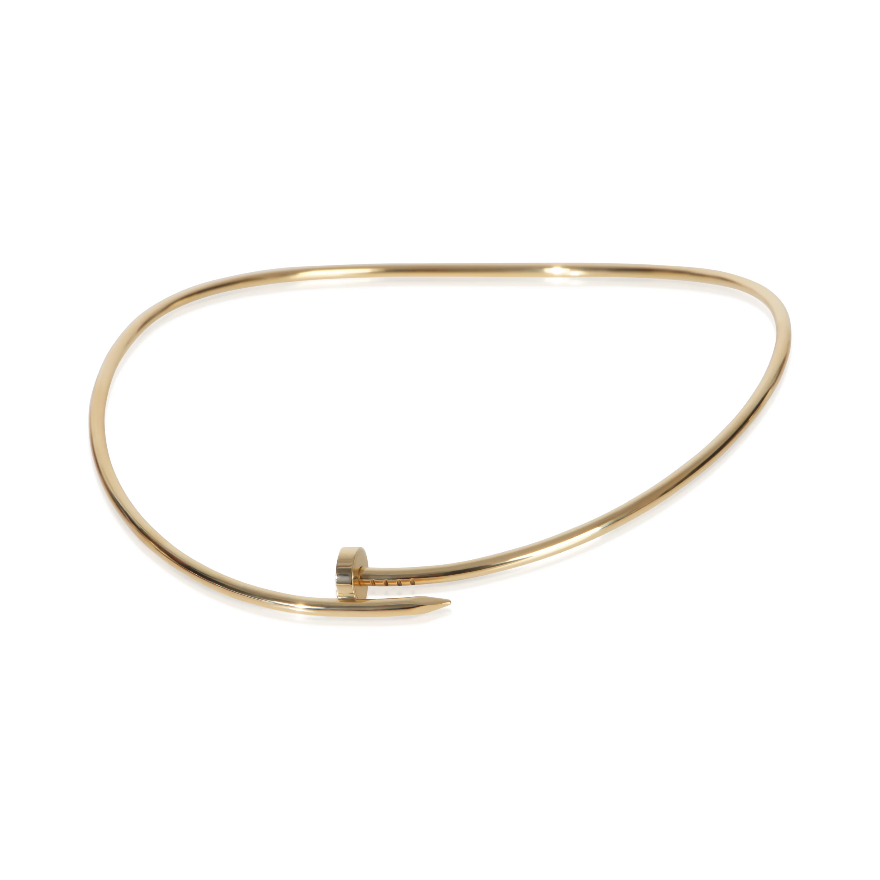 Yellow Gold Small Model Juste Un Clou Torque Necklace