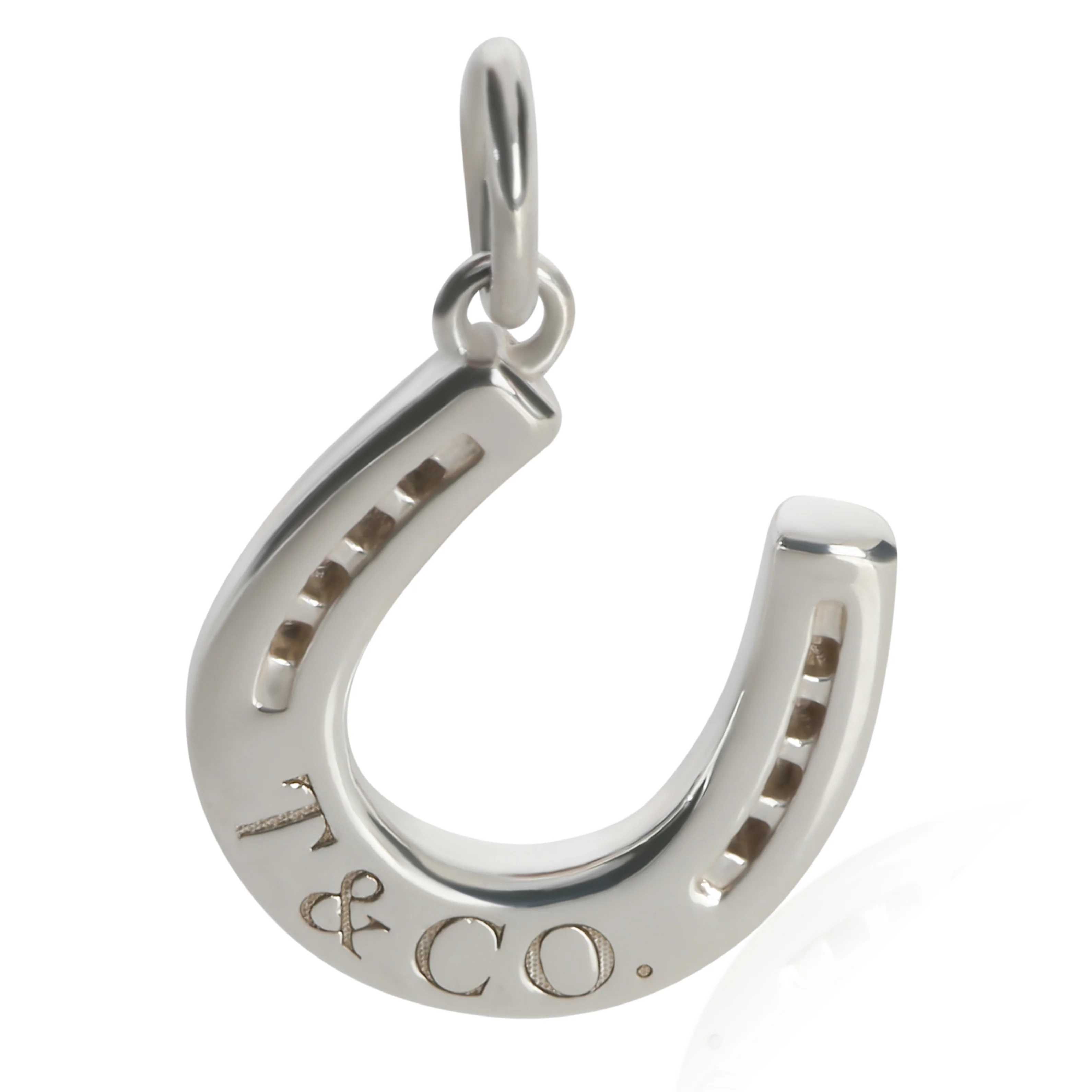 Sterling Silver  Horseshoe Charm