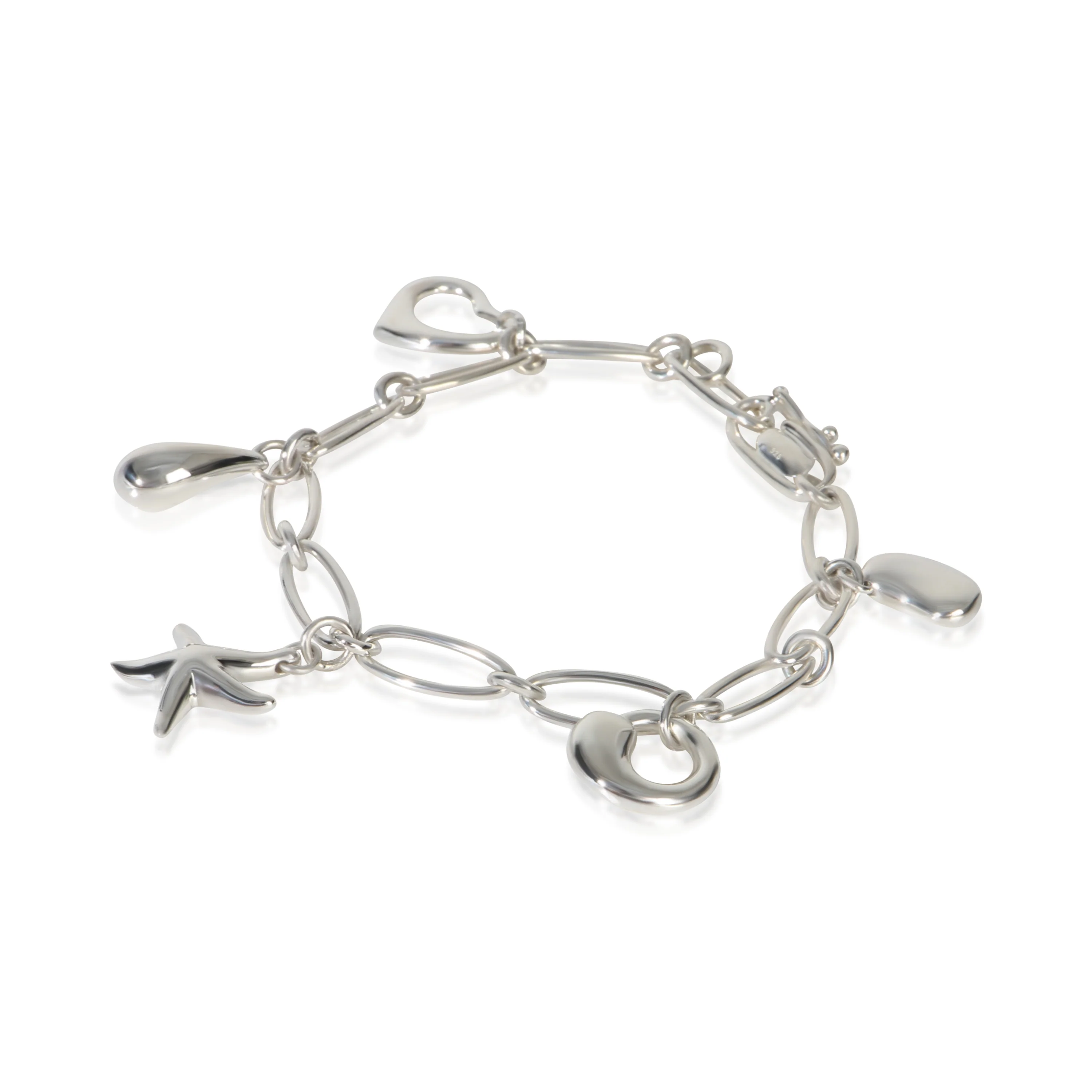 Sterling Silver  Elsa Peretti Charm Bracelet - Image 2