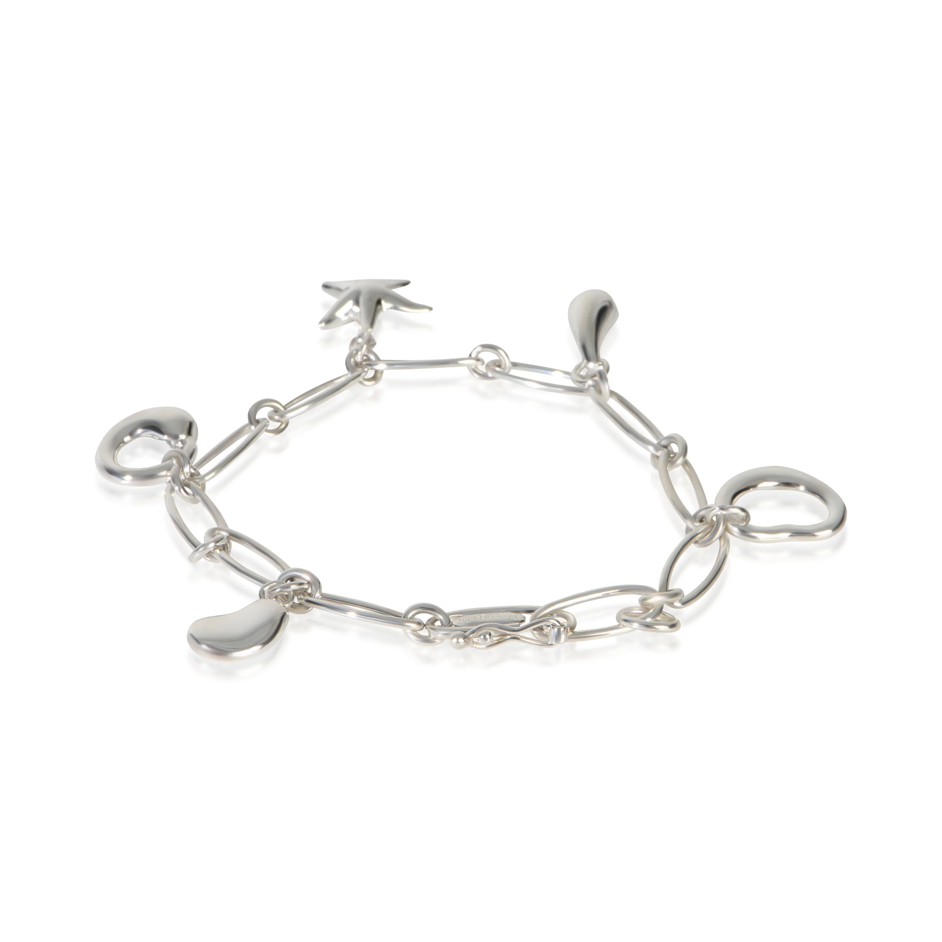 Sterling Silver  Elsa Peretti Charm Bracelet - Image 3