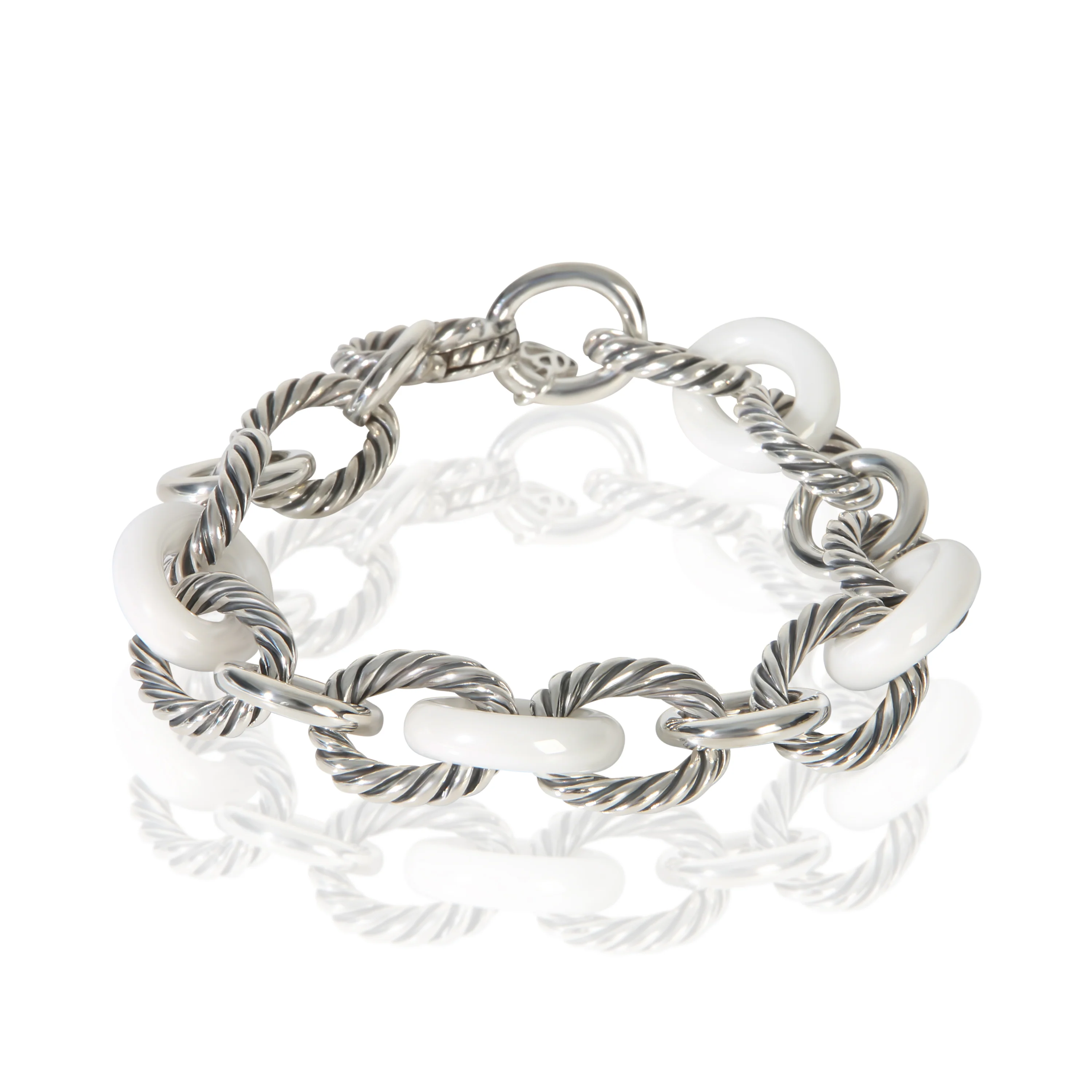 Sterling Silver Oval Link Bracelet