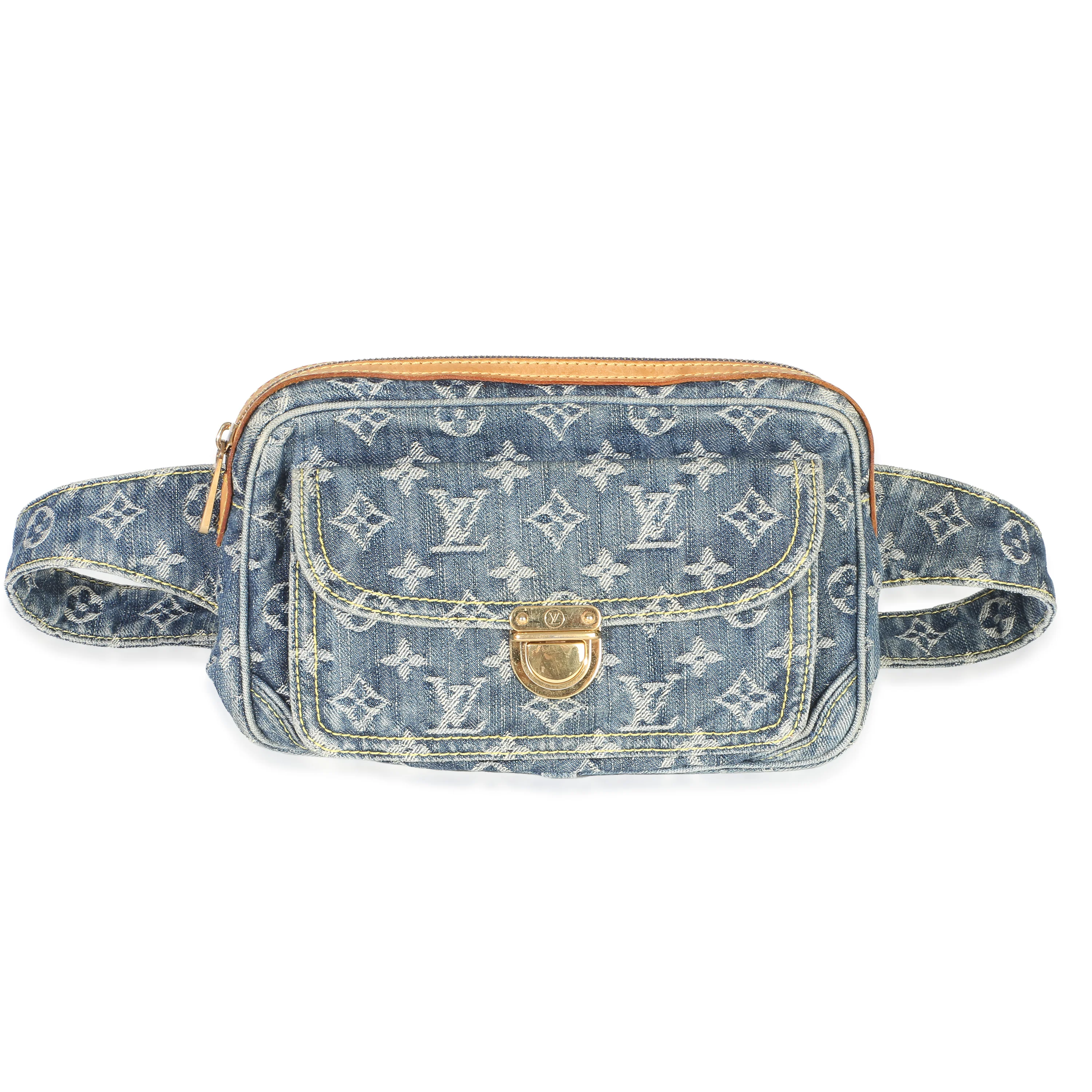 Blue Monogram Denim Bum Bag