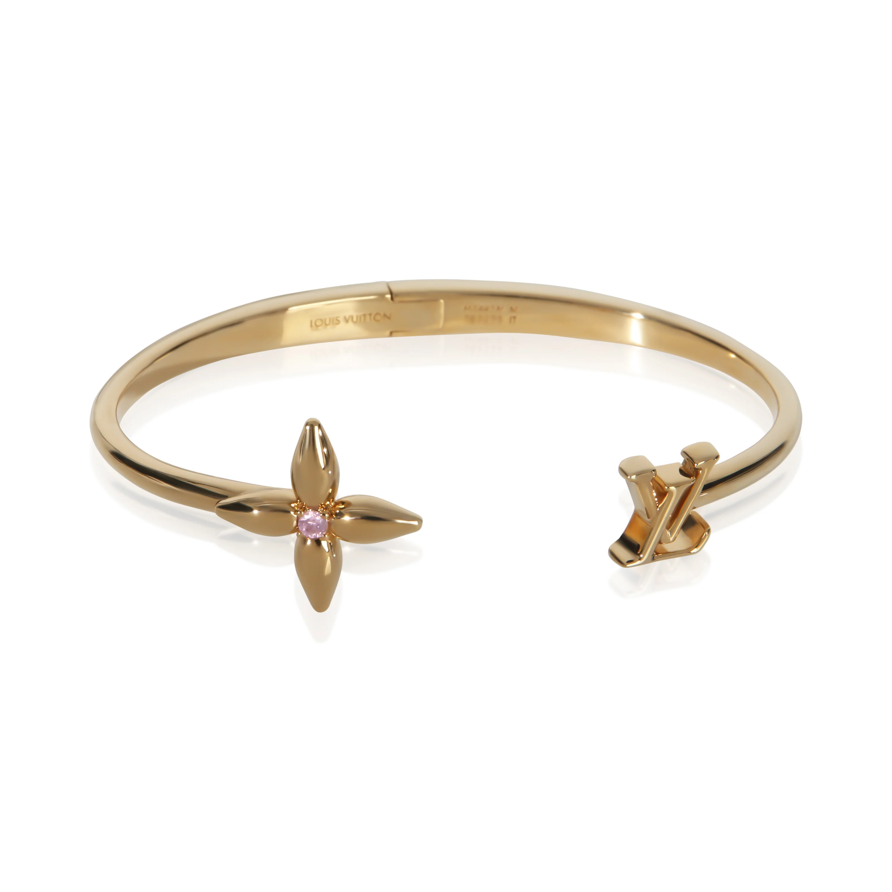 Gold-Plated Louisette Signature Bracelet