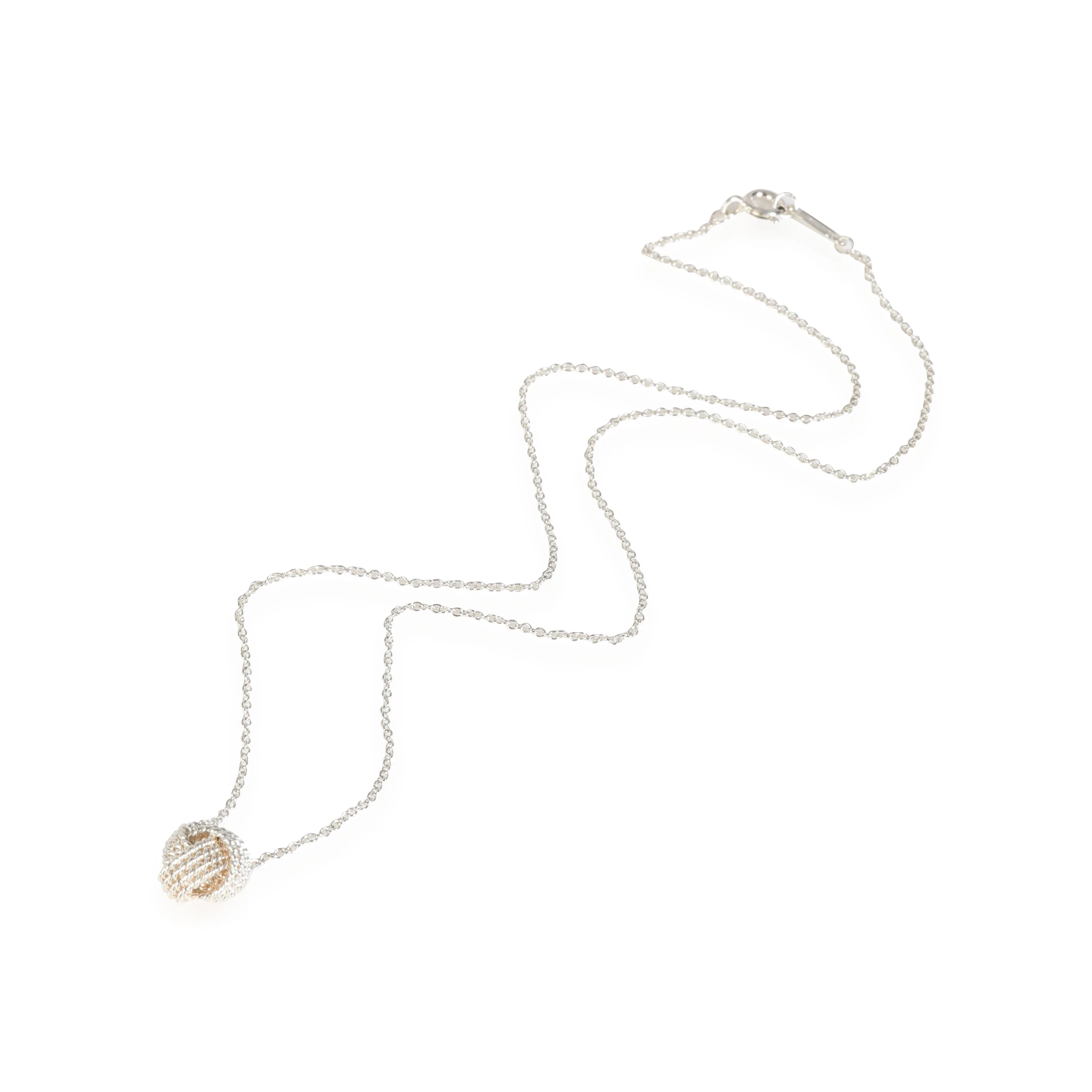 Sterling Silver Knot Pendant - Image 2