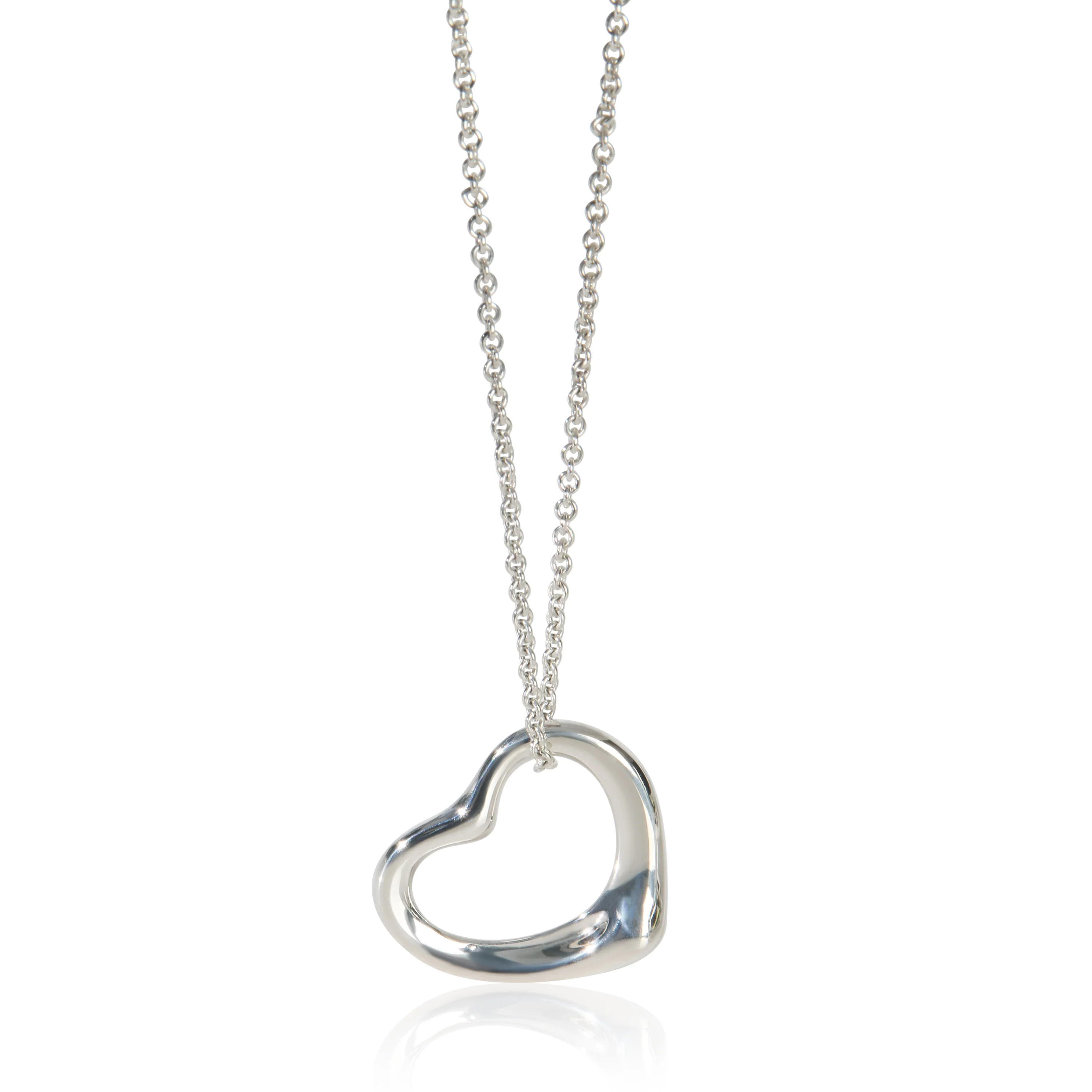 Sterling Silver  Vintage Elsa Peretti Open Heart Pendant