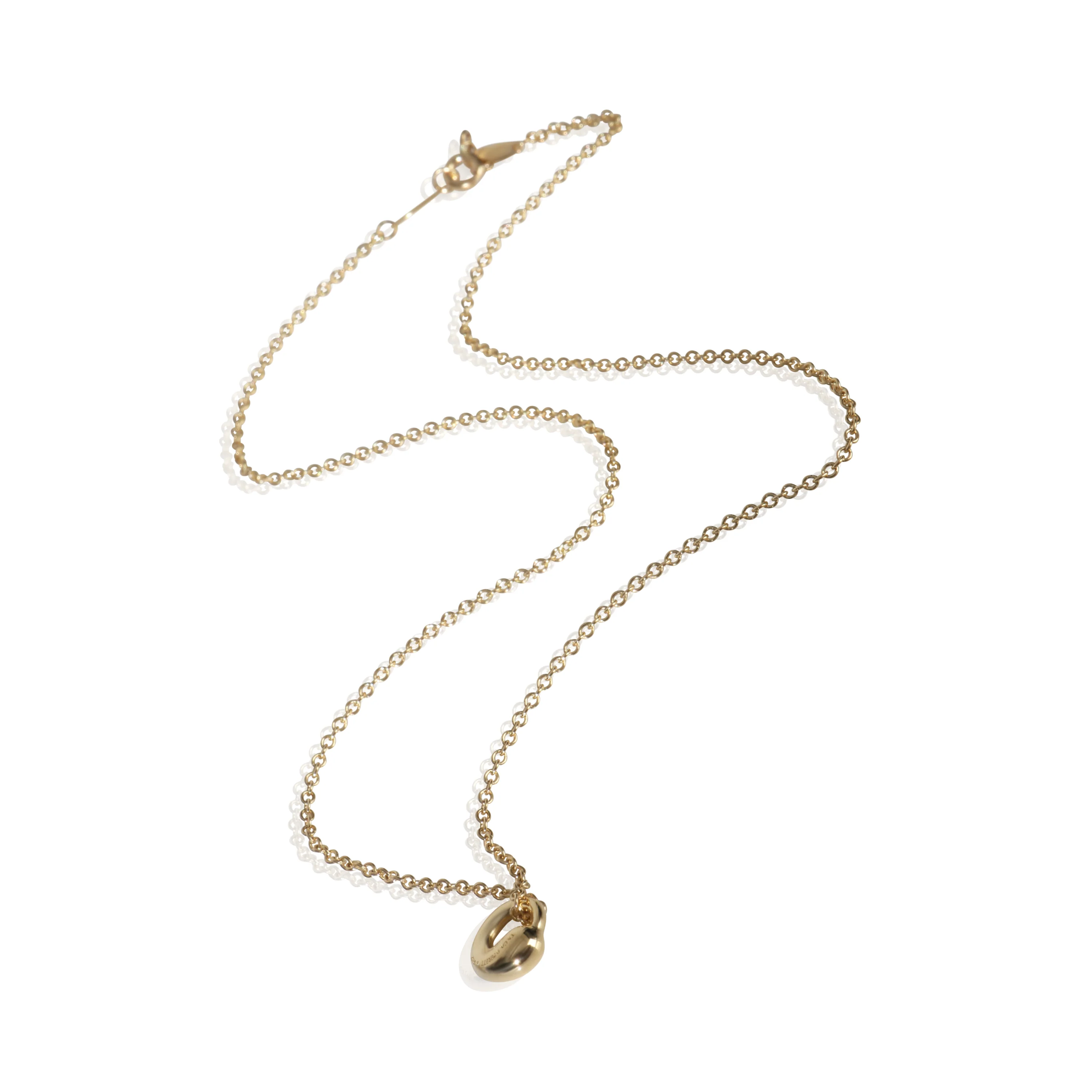 Yellow Gold  Elsa Peretti Small Eternal Circle Pendant - Image 2