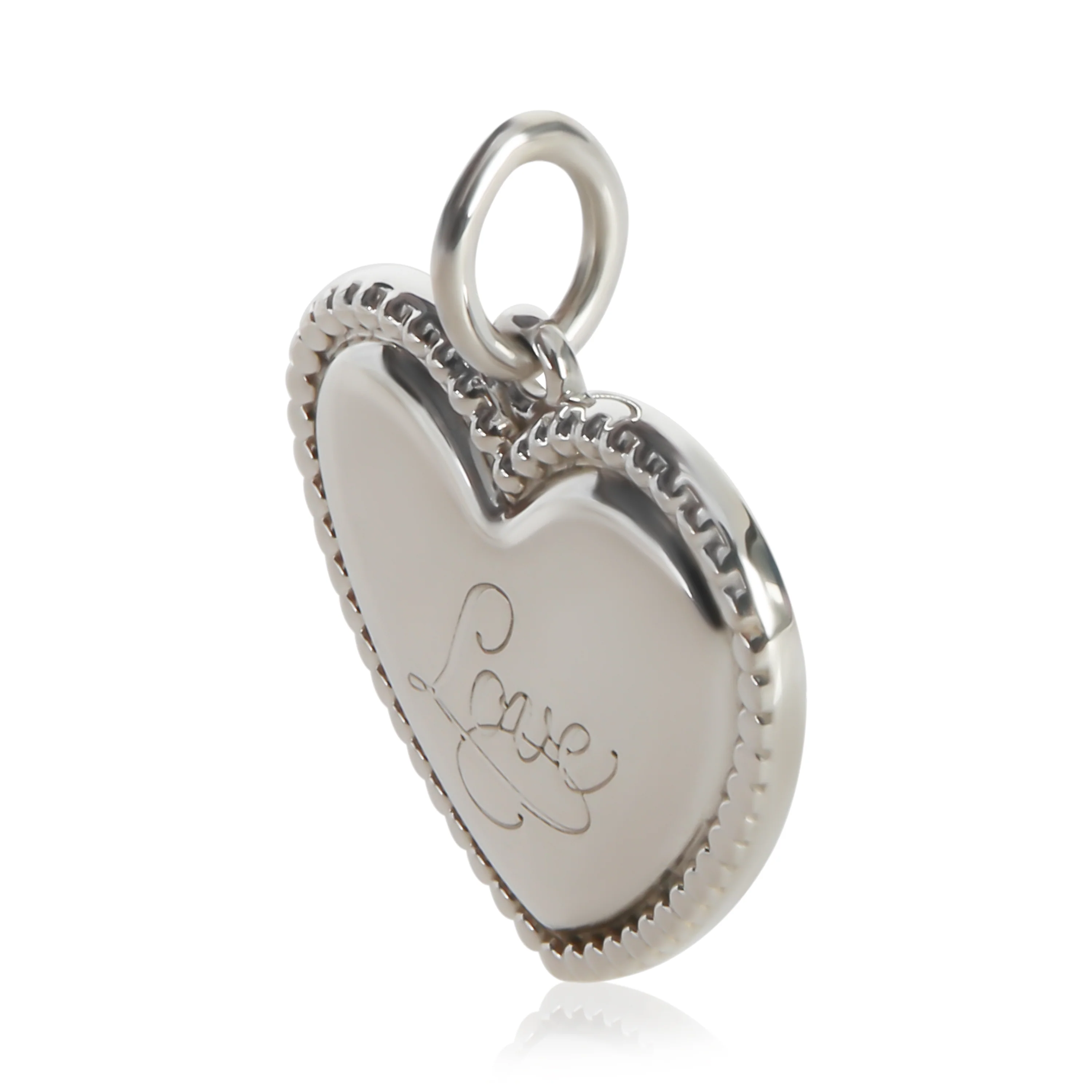 Sterling Silver  Heart Charm - Image 3