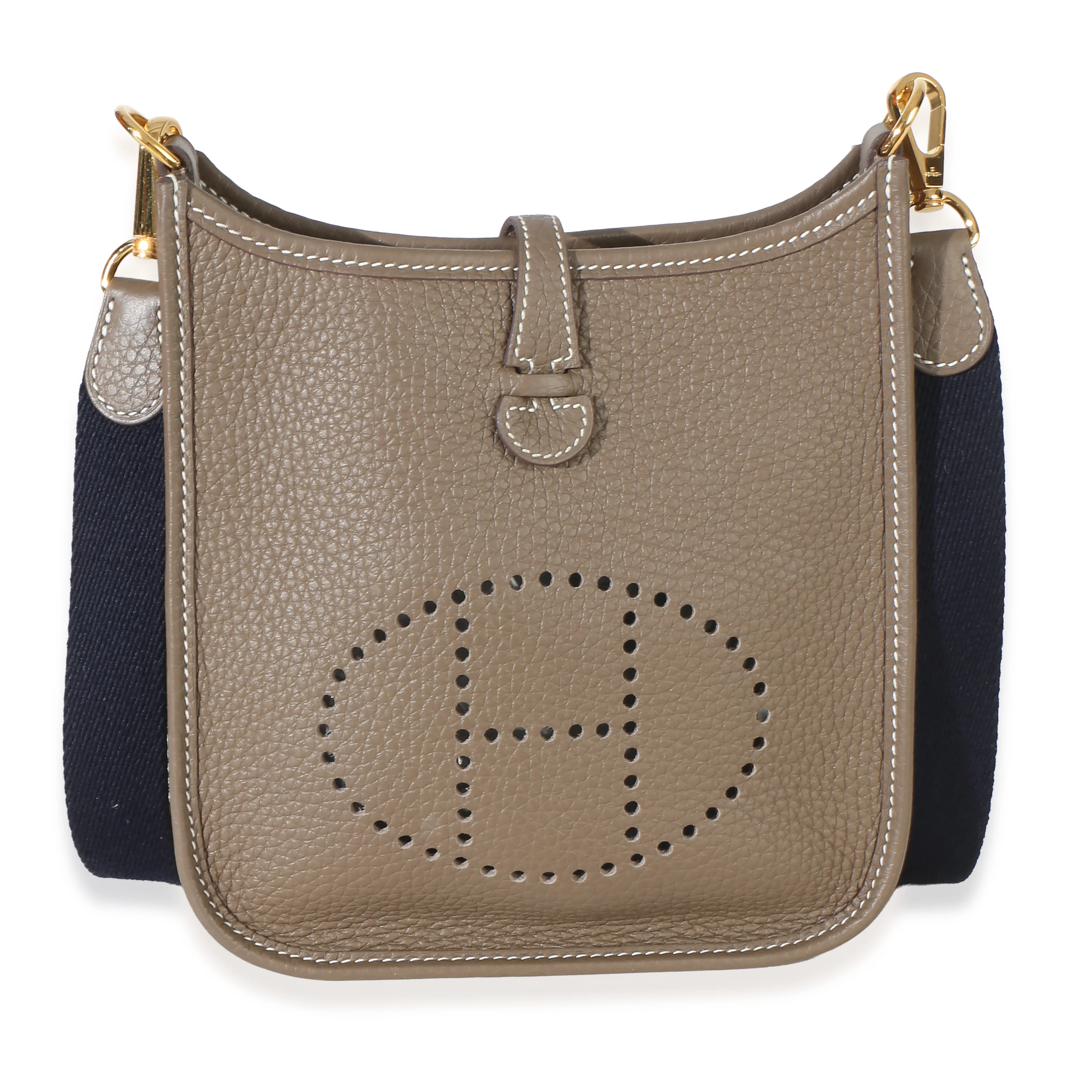 Bleu Indigo Etoupe Clemence Amazone Mini Evelyne 16 TPM GHW
