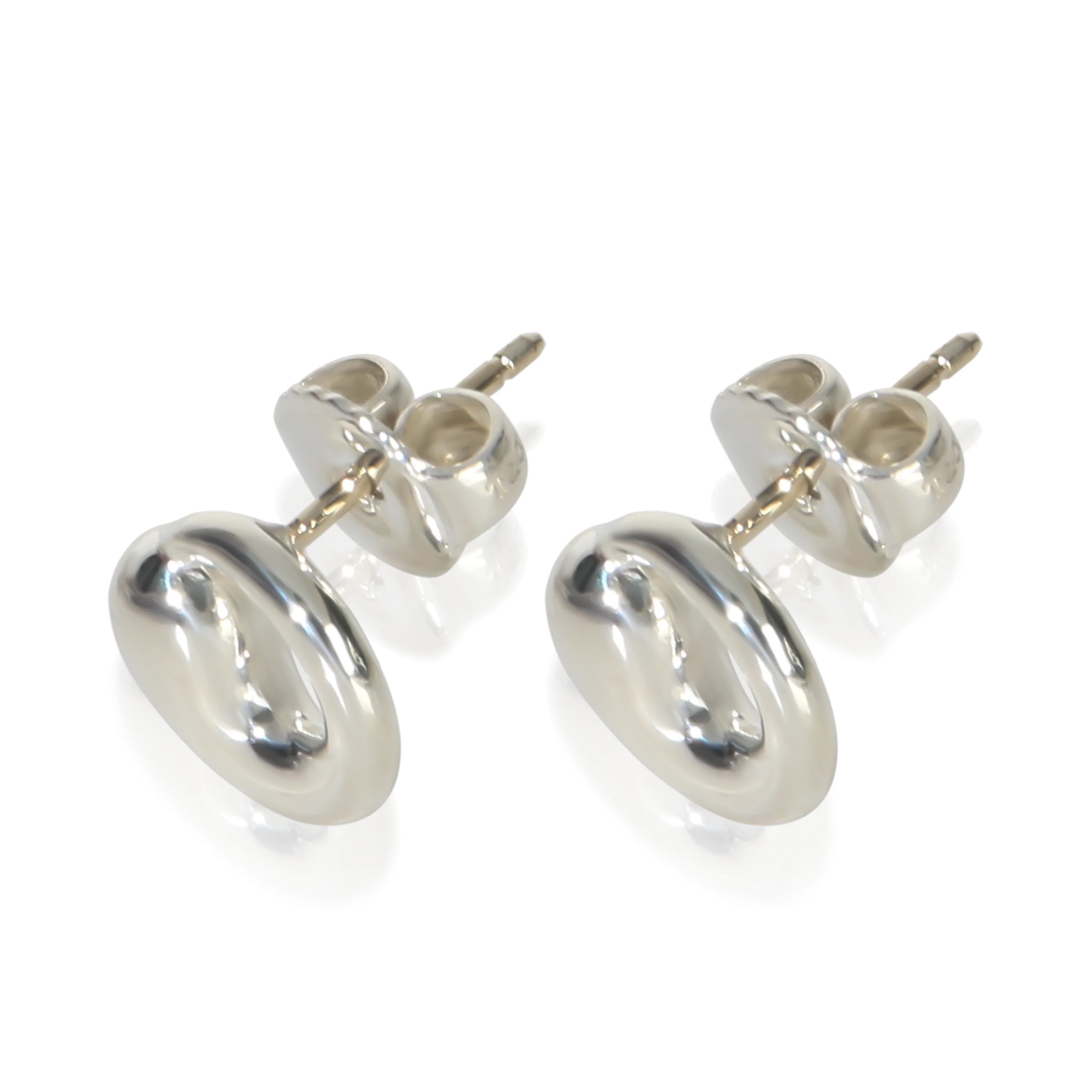 Sterling Silver  Elsa Peretti Eternal Circle Earrings - Image 2