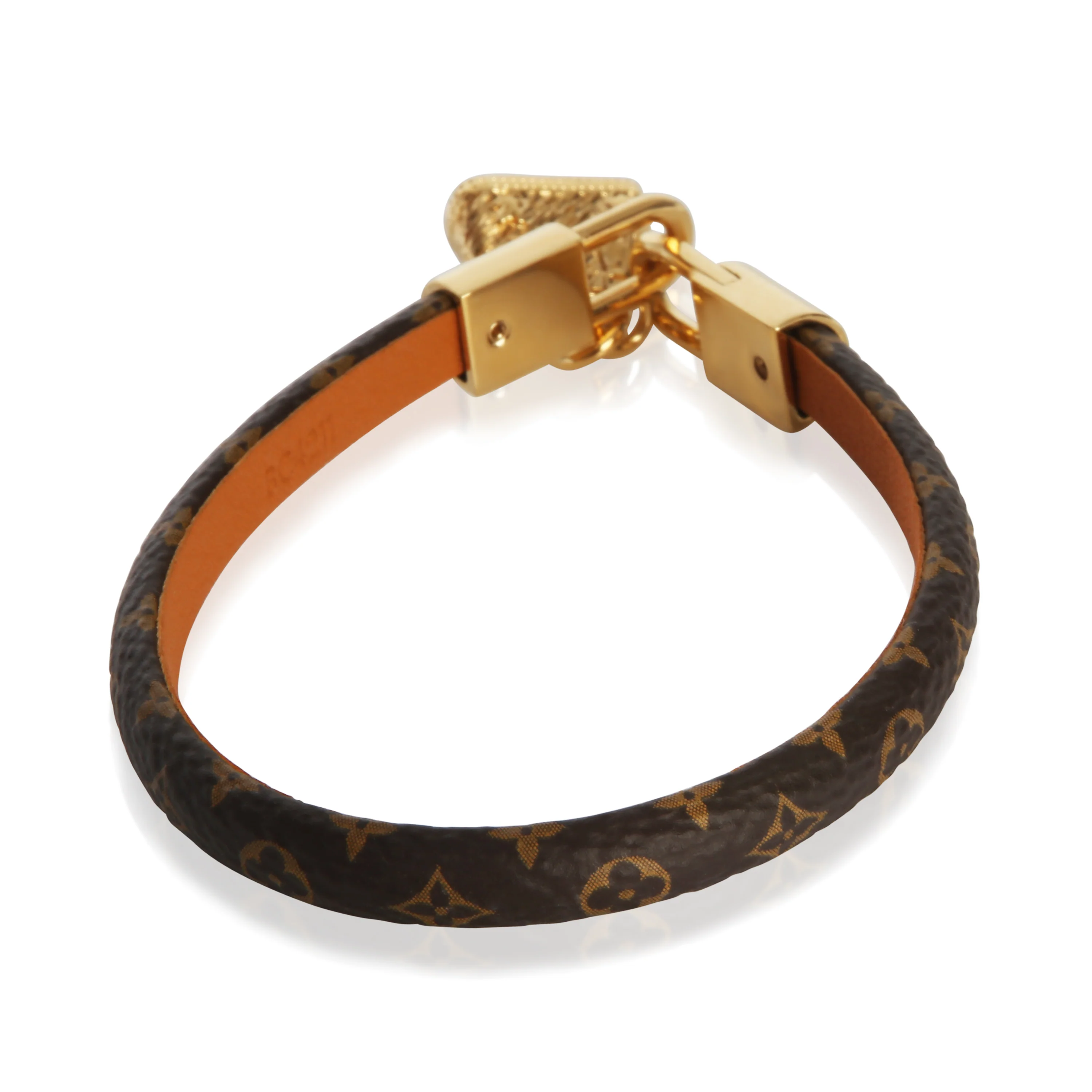 Gold-Plated  Monogram Canvas Alma Bracelet - Image 3