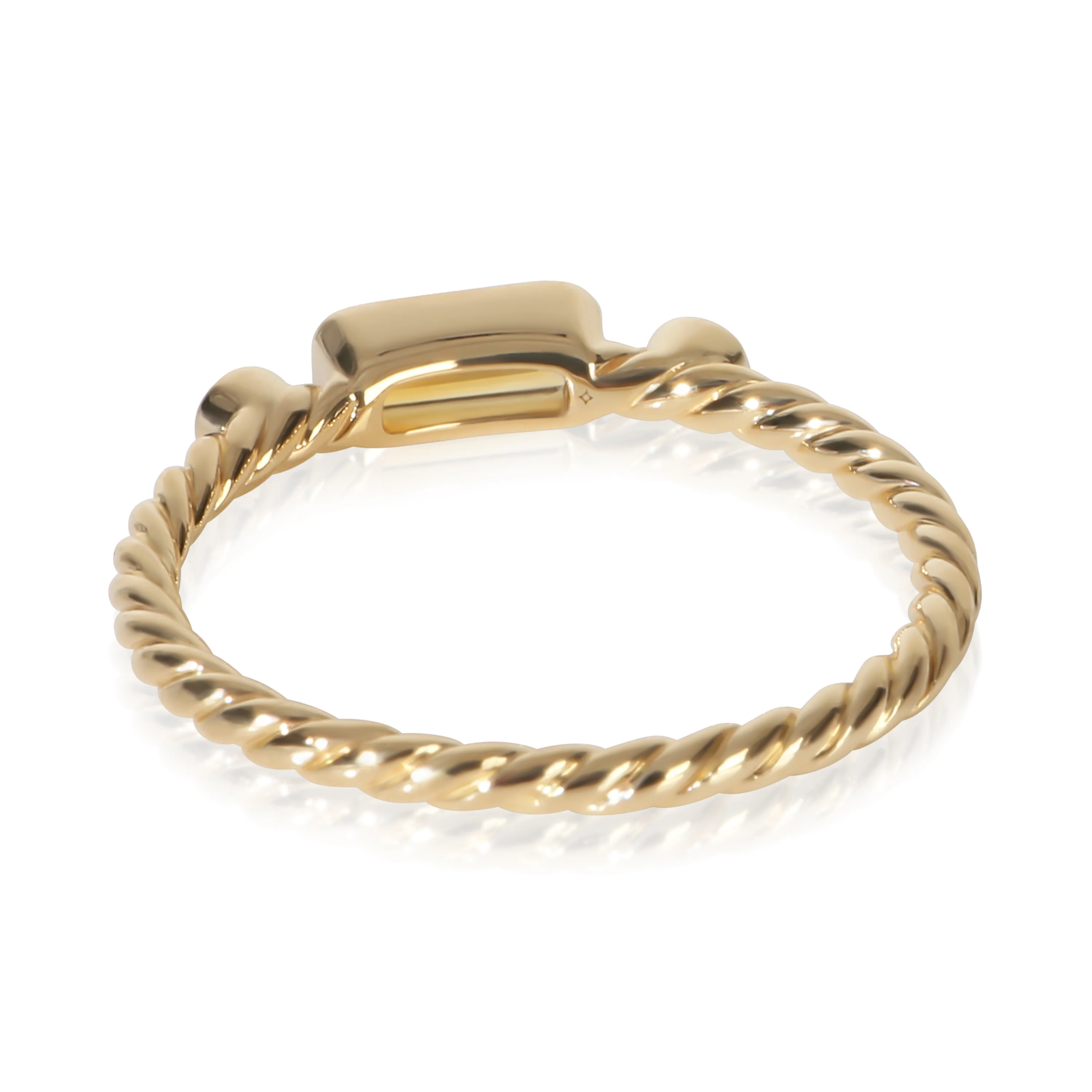 Yellow Gold Citrine and Diamond Novella Ring - Image 3