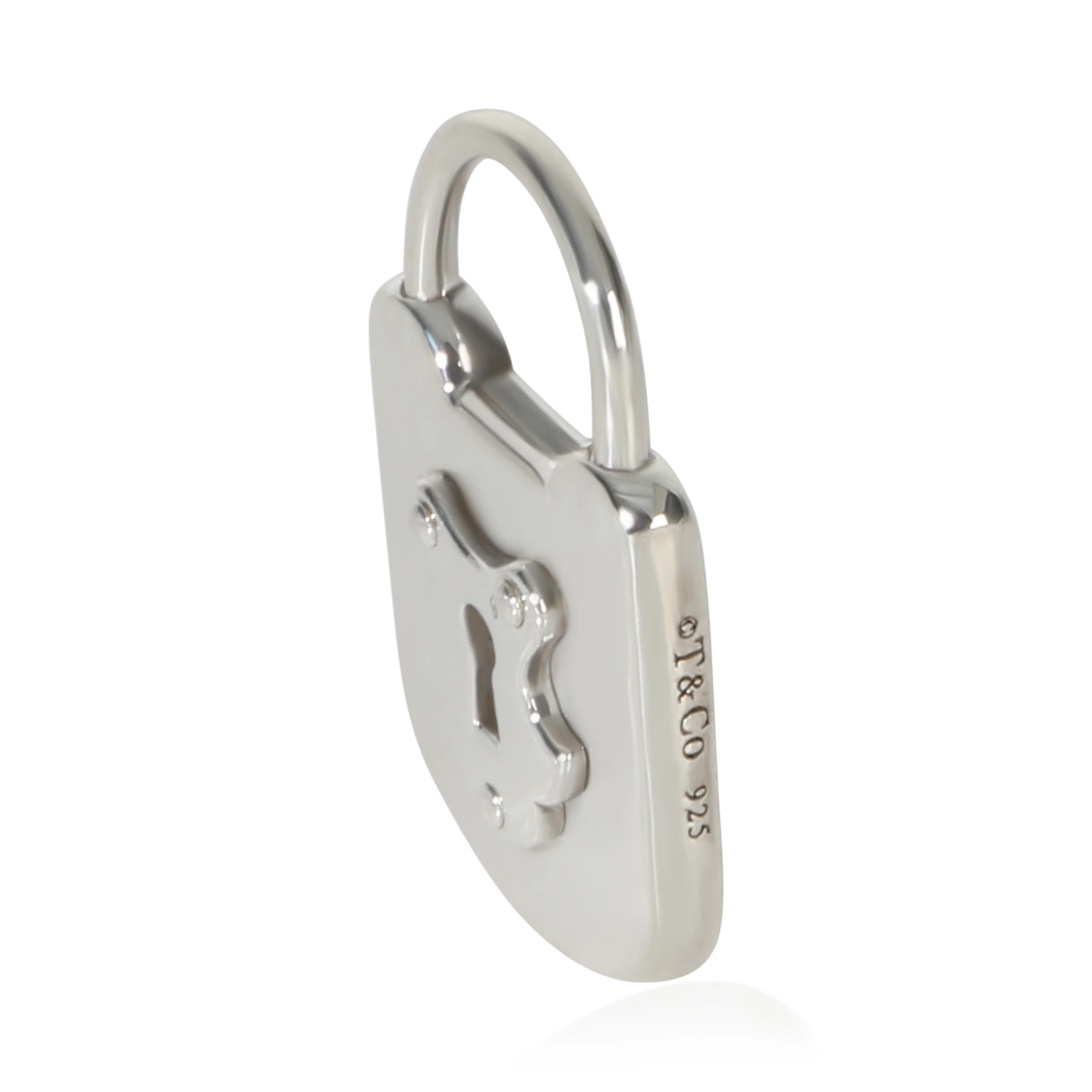 Sterling Silver Lock Pendant - Image 3